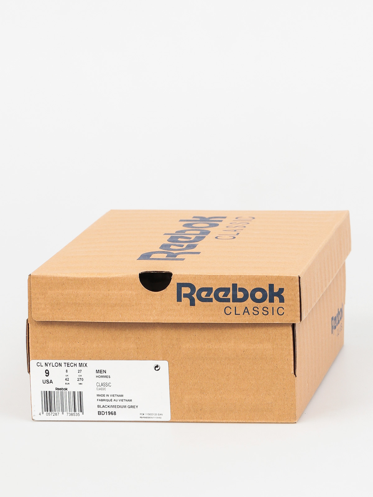Boty Reebok Cl Nylon Tech Mix (black/medium grey)