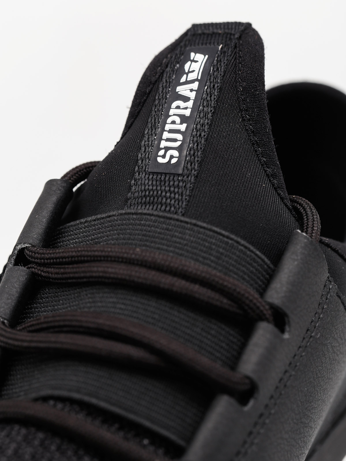 Boty Supra Flow Run (black/black white)