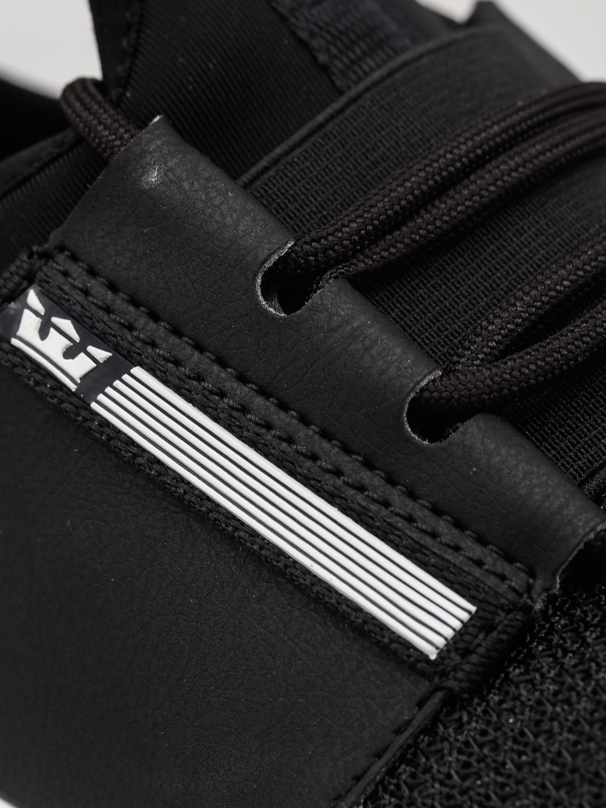 Boty Supra Flow Run (black/black white)