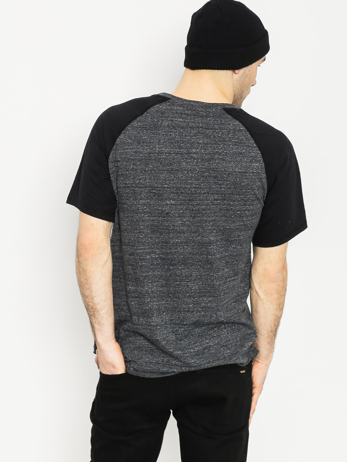 Tričko DC Enderlin Henley (charcoal heather)