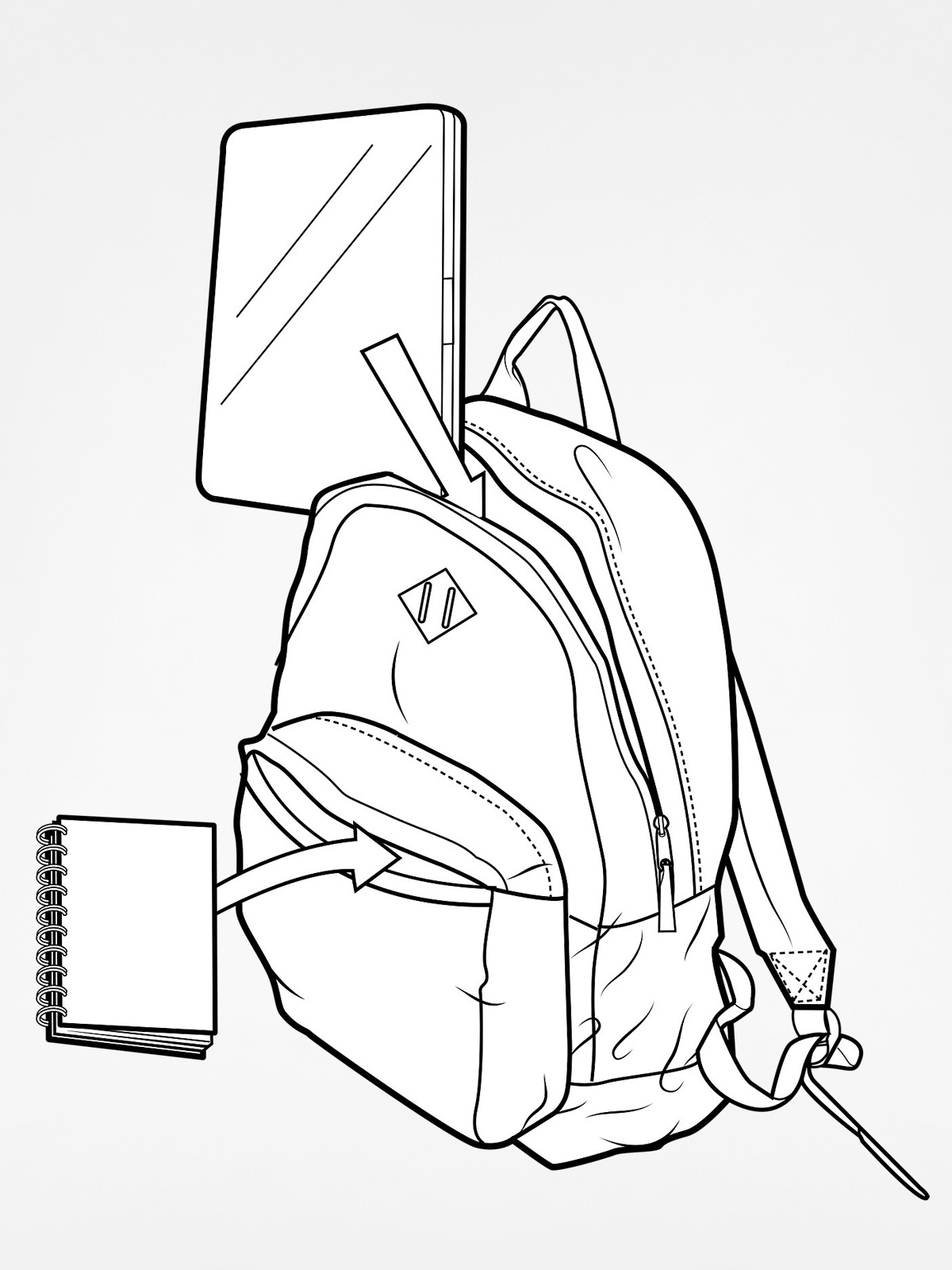 Batoh Burton Kettle Pack (rancher stripe print)