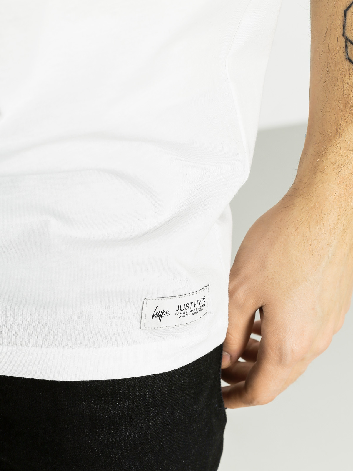 Tričko Hype Overspray (white)