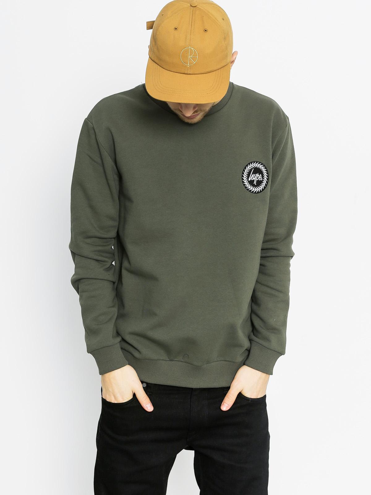 Mikina Hype Crest (khaki)