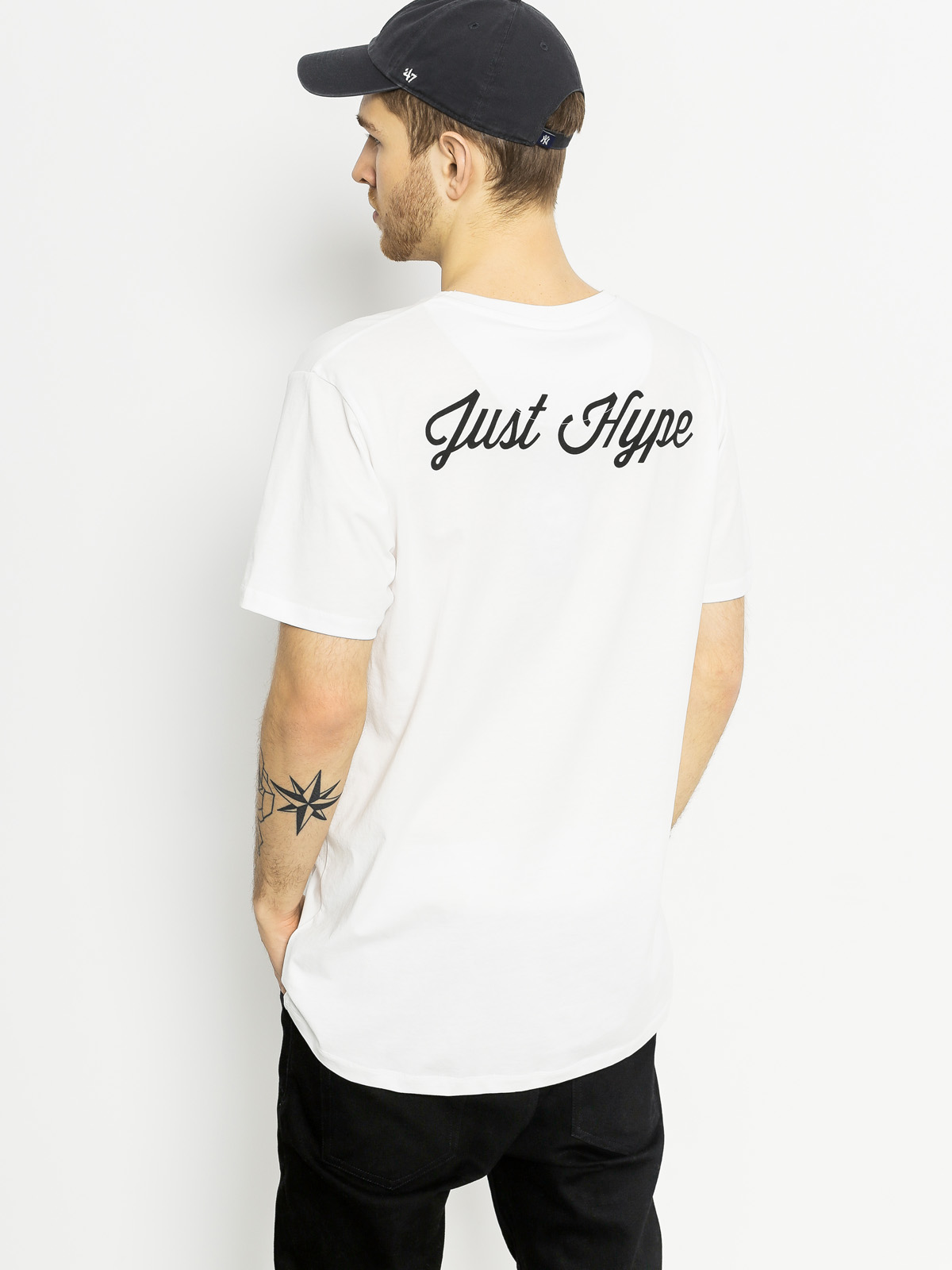 Tričko Hype Double Justehype (white)