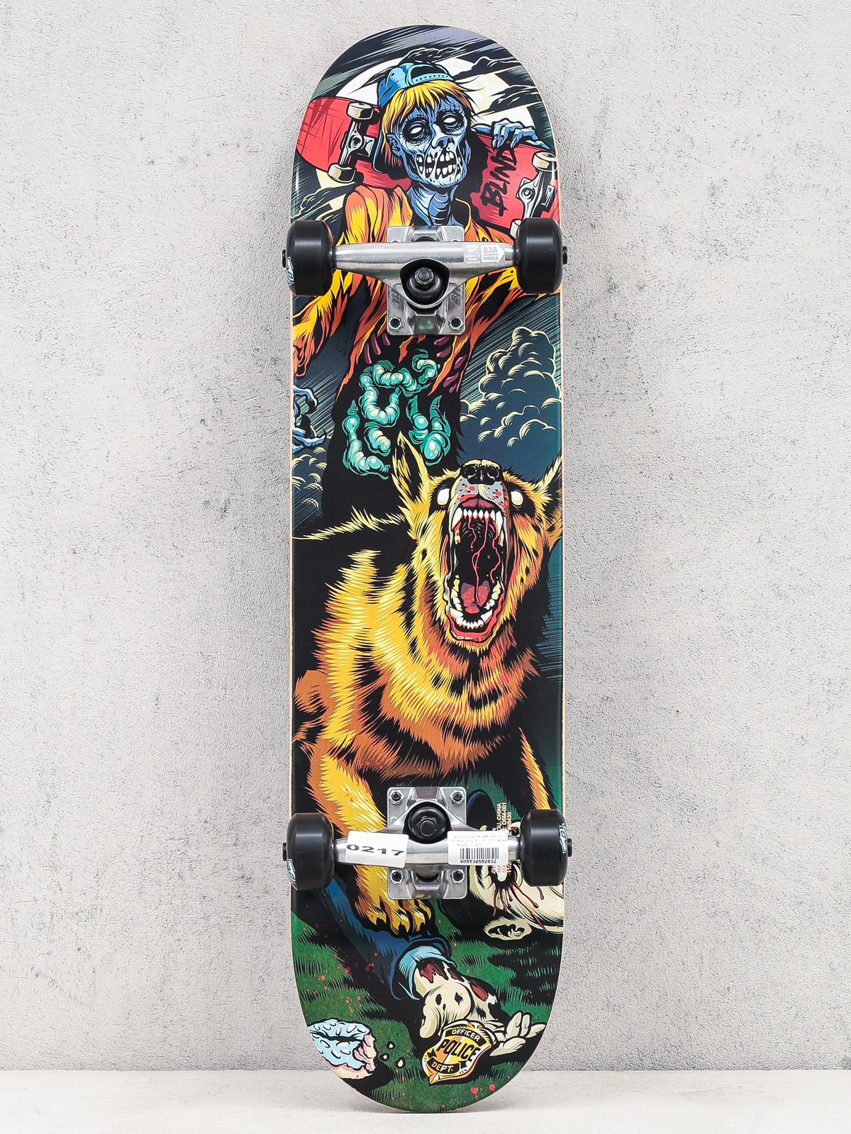 Skateboard Blind Mad Dog Youth Sft Wheel (multi)