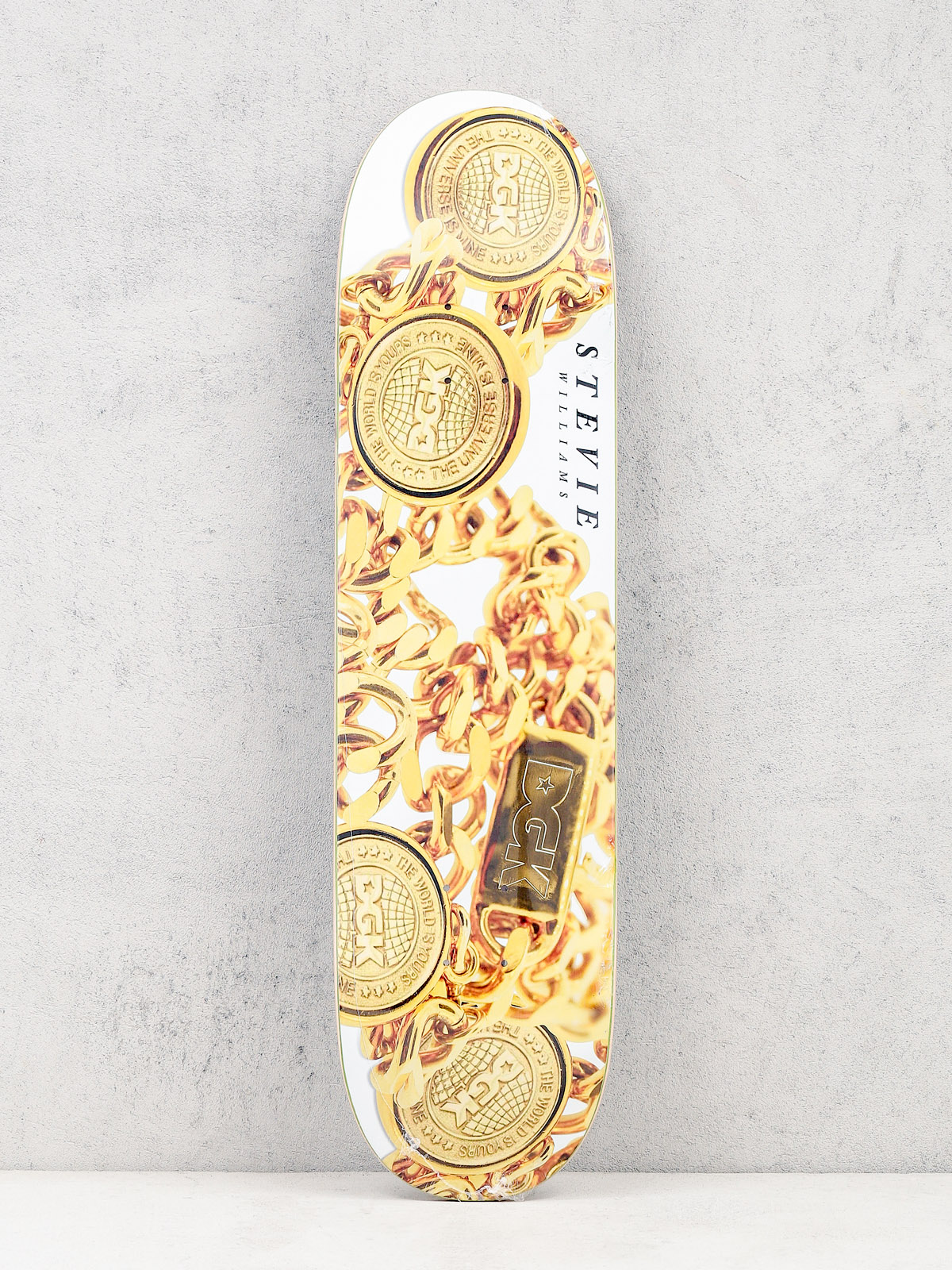 Deska DGK Williams Medalion (gold/white)
