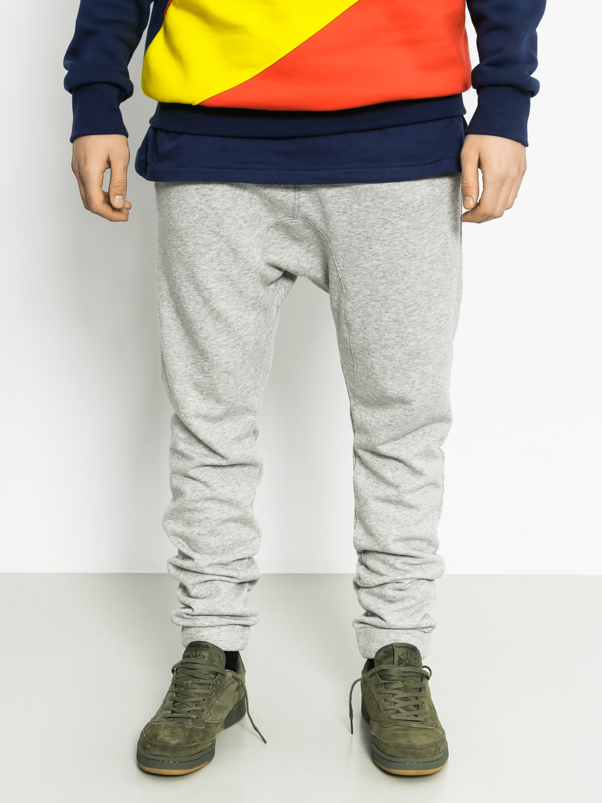 Kalhoty Quiksilver Everyday Fonic Drs (grey heather)