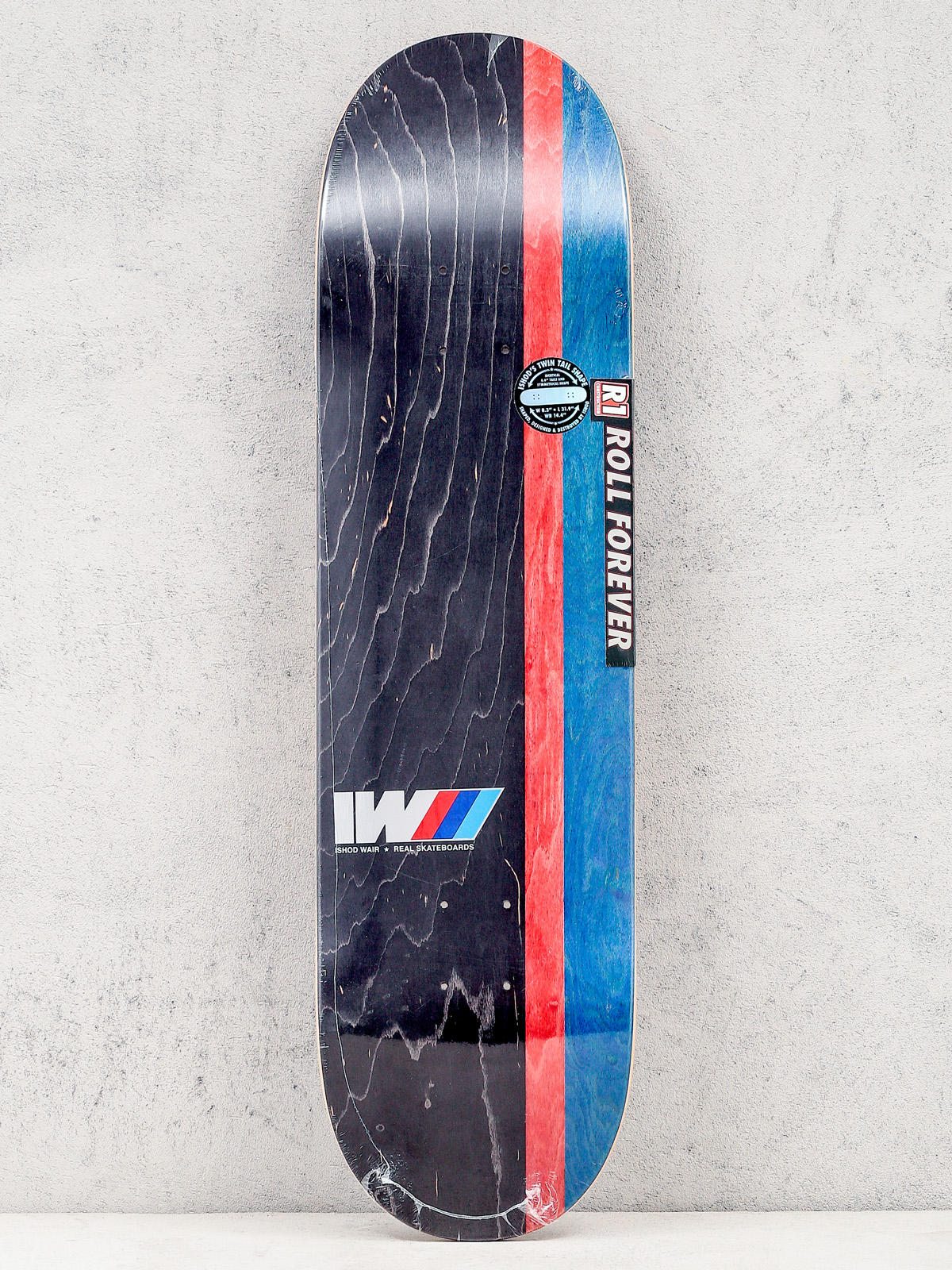 Deska Real Wair High Performance Twin Tail (black/red/blue)