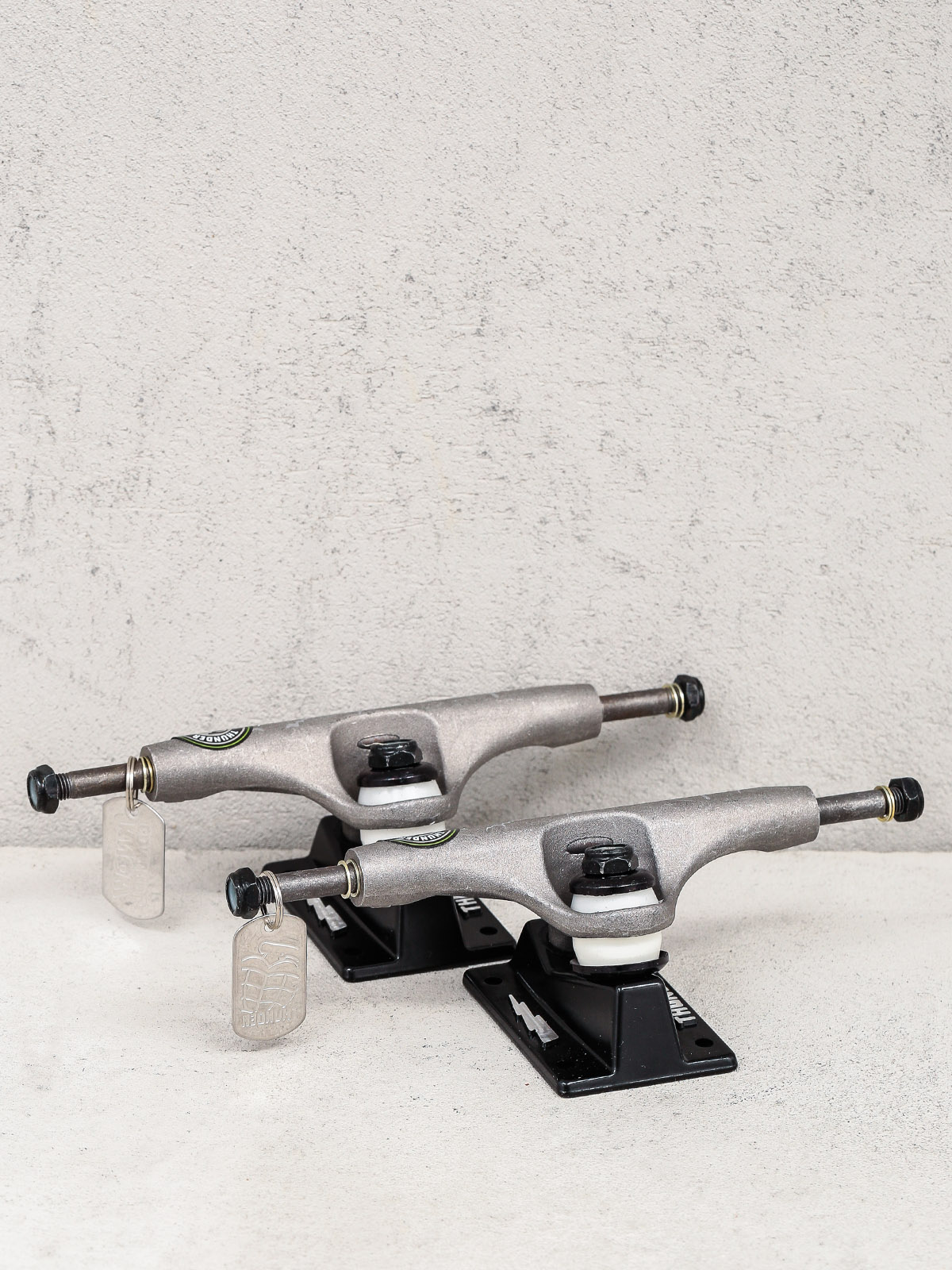 Trucky Thunder Johnson 4ever Lights Hi (matte grey/black)