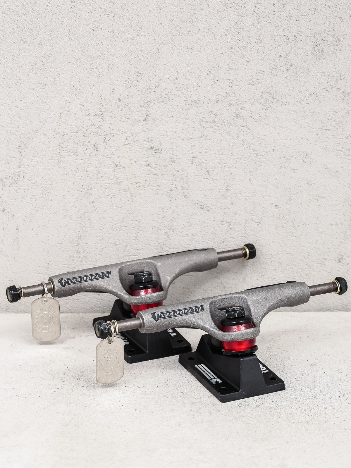 Trucky Thunder Team Hollows Hi (matte silver/black)