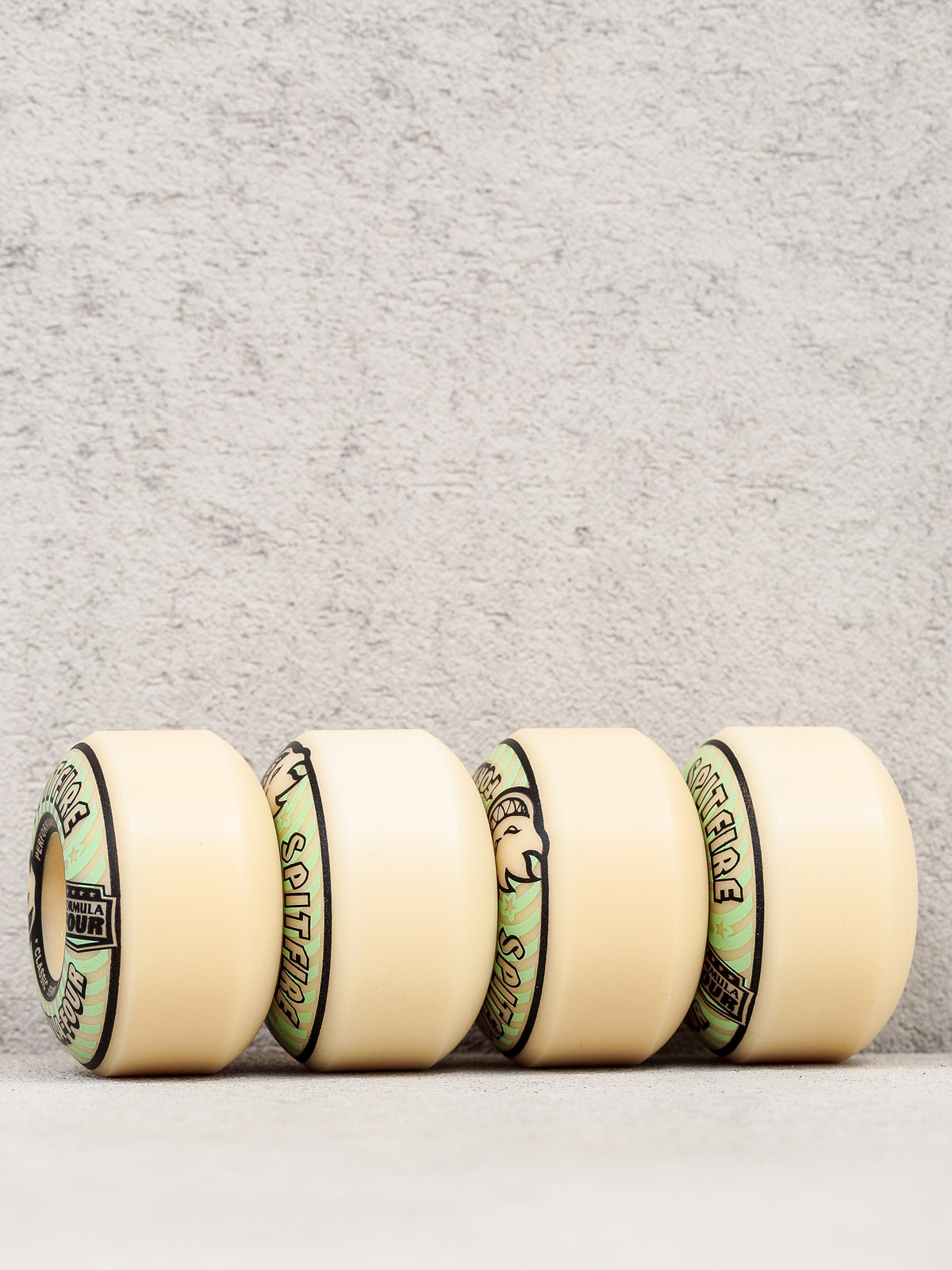 Kolečka Spitfire Formula Four Lit Glo Classic (white)