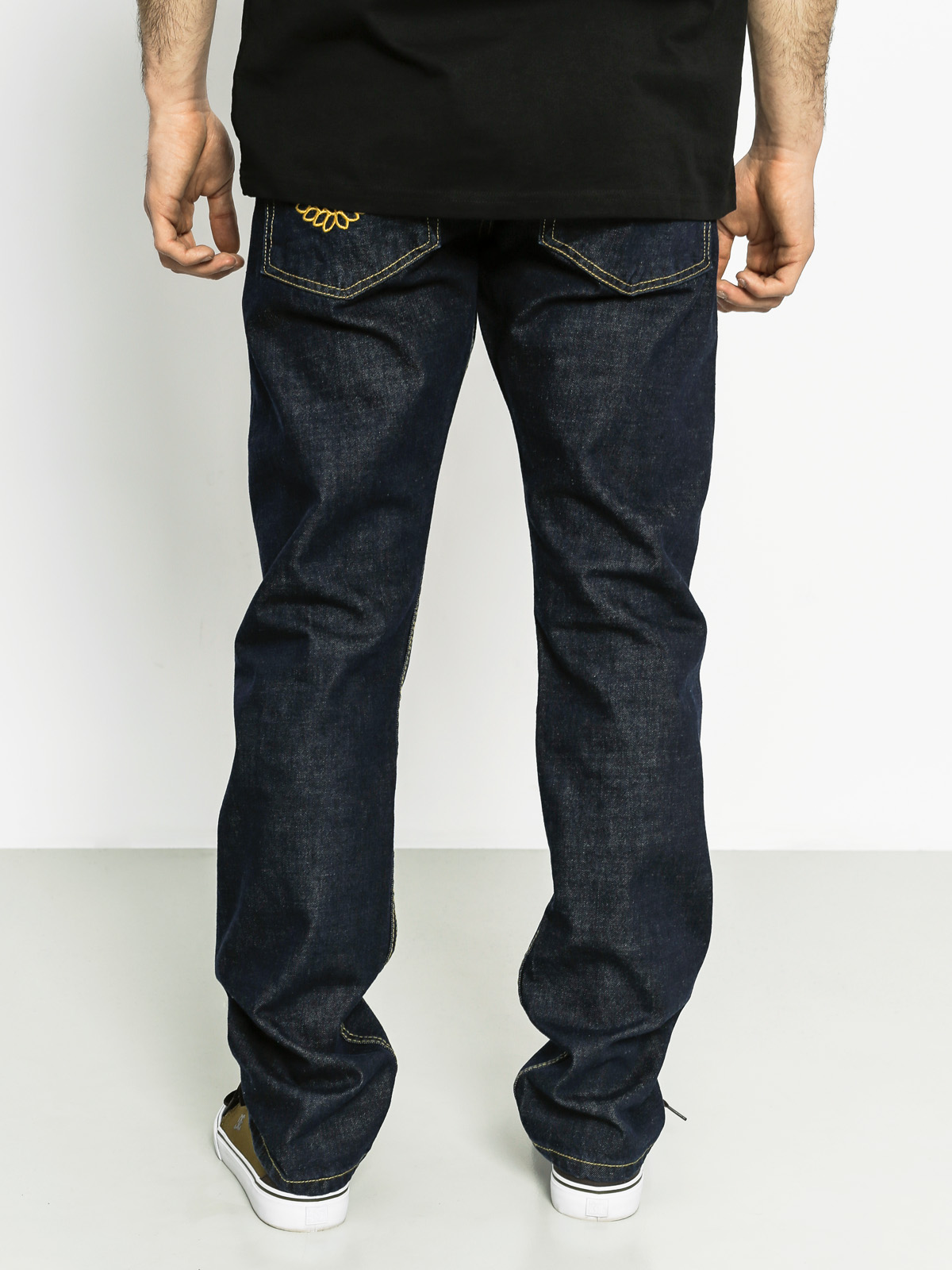 Kalhoty MassDnm Legendary Straight Fit (dark navy)