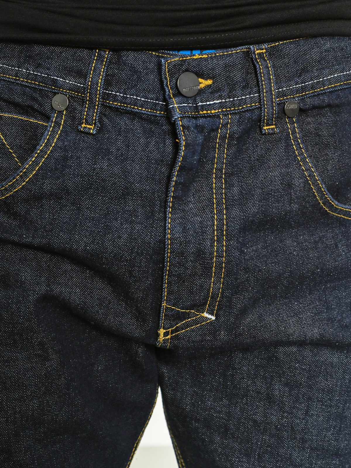 Kalhoty MassDnm Legendary Straight Fit (dark navy)