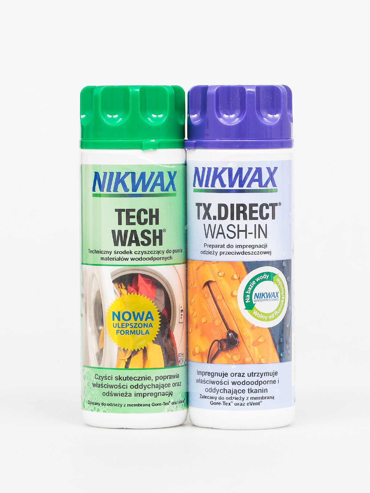 Środki piorące i impregnaty Nikwax Zestaw pielęgnacyjny Twin Tech Wash Tx Direct Wash In