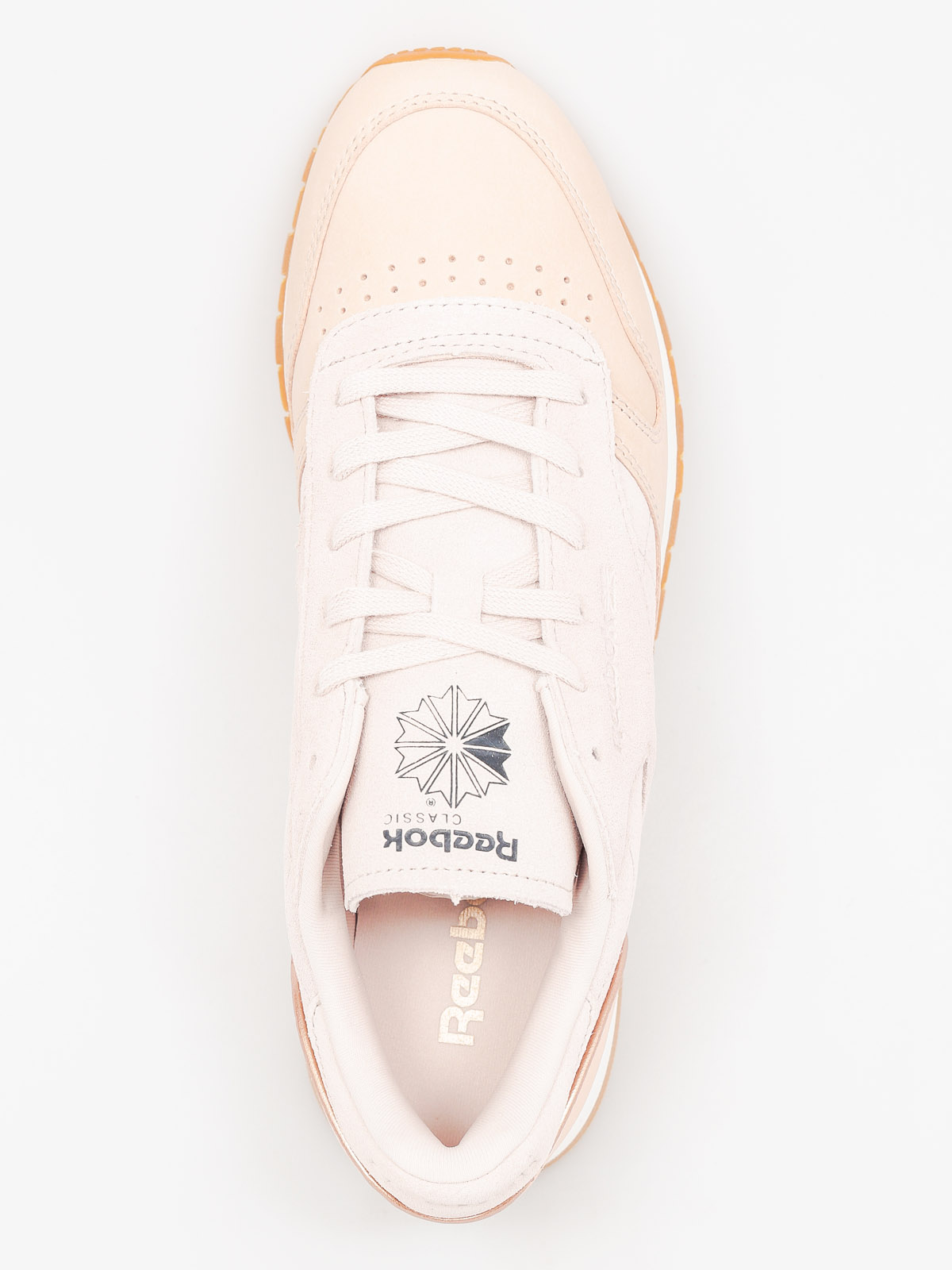 Boty Reebok Cl Lthr Golden Neutrals Wmn (sandtrap/rose gold/chalk)