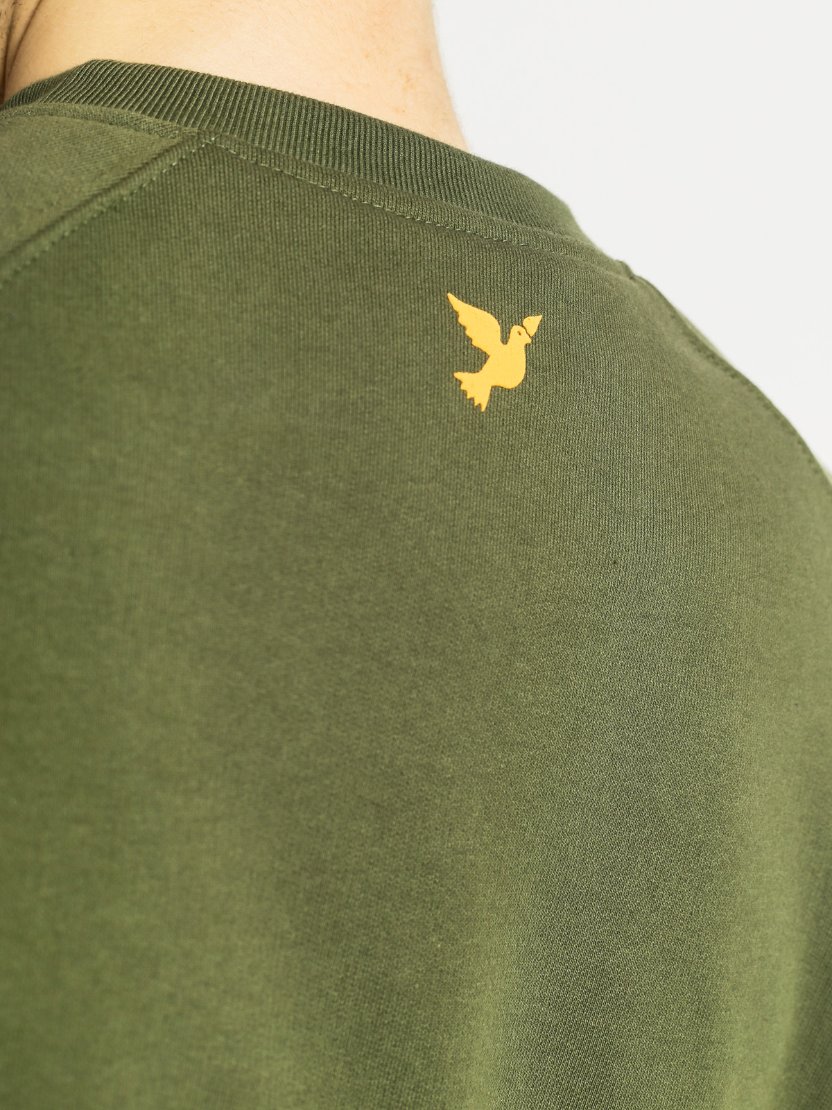 Mikina Nervous Scrawl Sm Crew (olive)