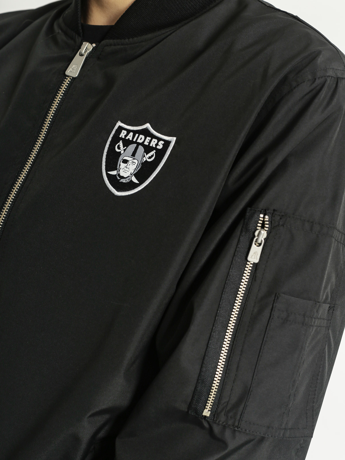 Bunda New Era Concrete Bomber Oakland Raiders (black)