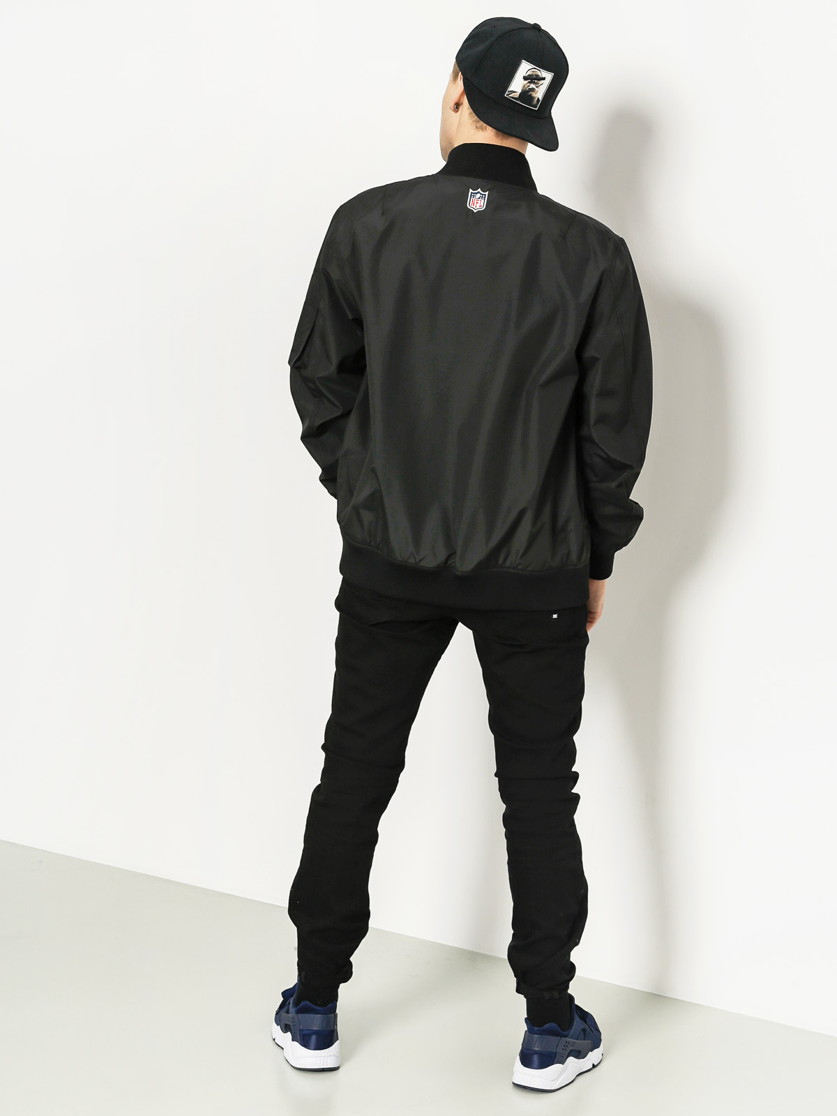 Bunda New Era Concrete Bomber Oakland Raiders (black)