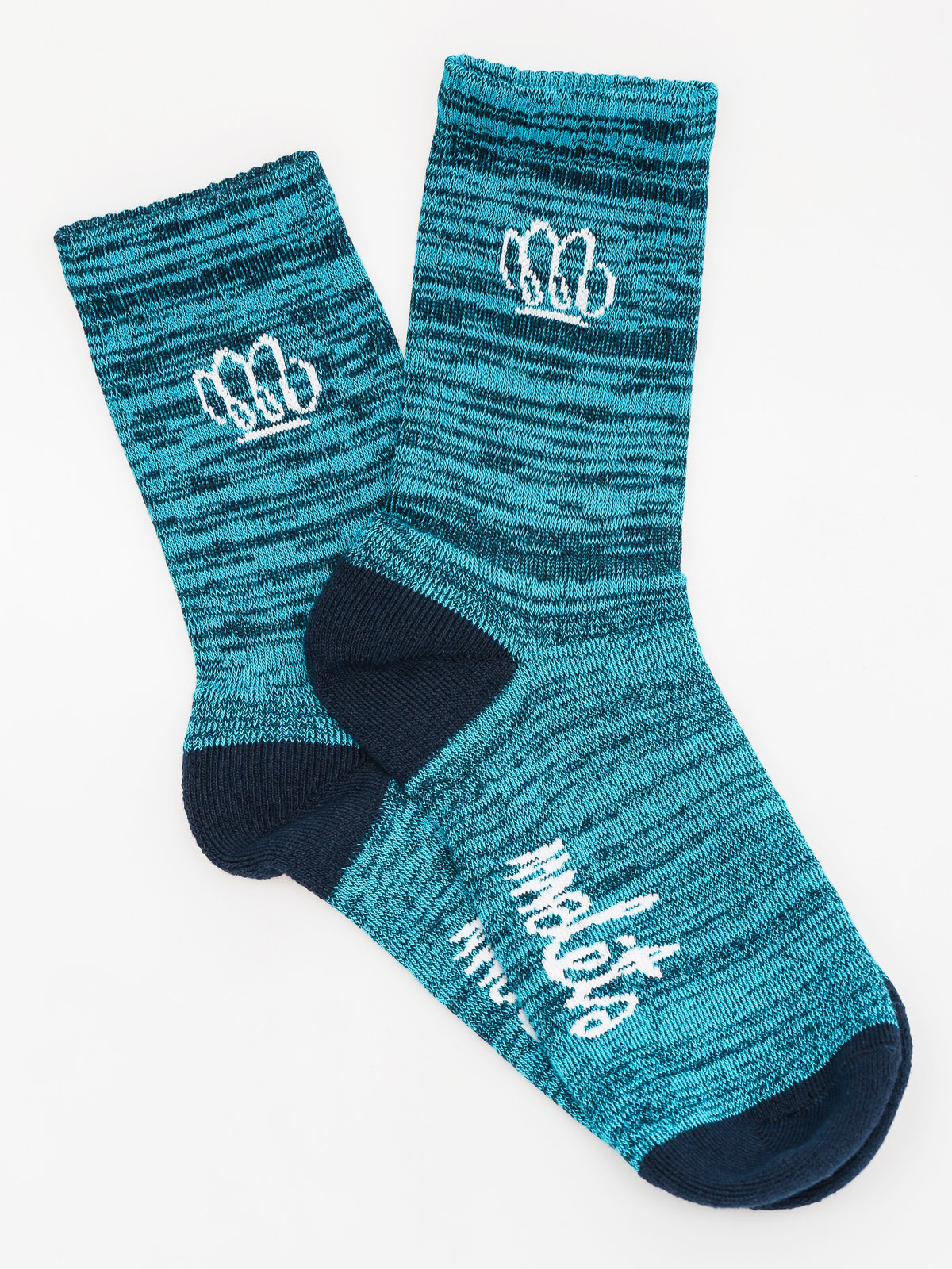 Ponožky Malita Yoda (melange turquise/blue)