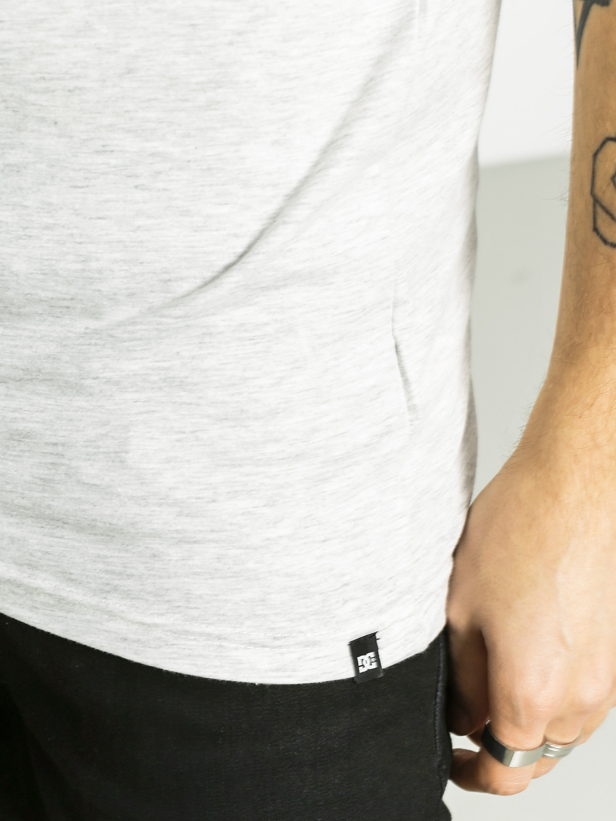 Tričko DC Star Raglan (grey heather/navy)