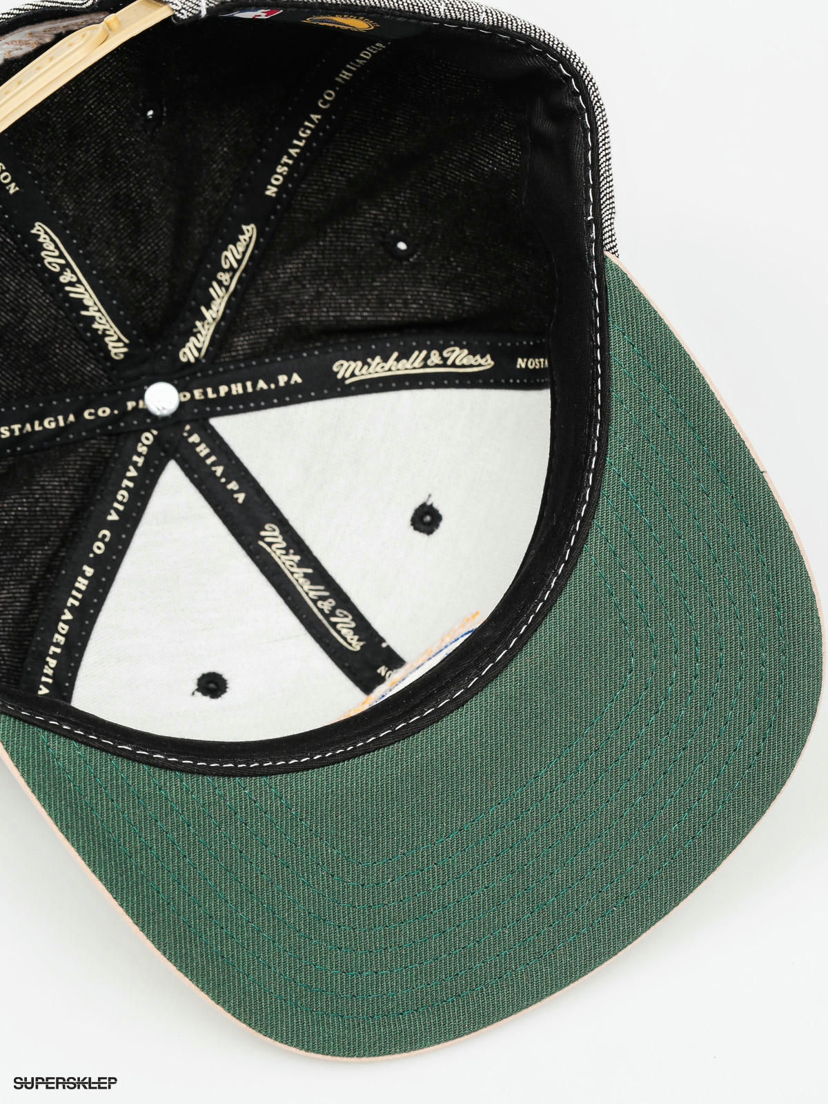 mitchell and ness khaki snapback