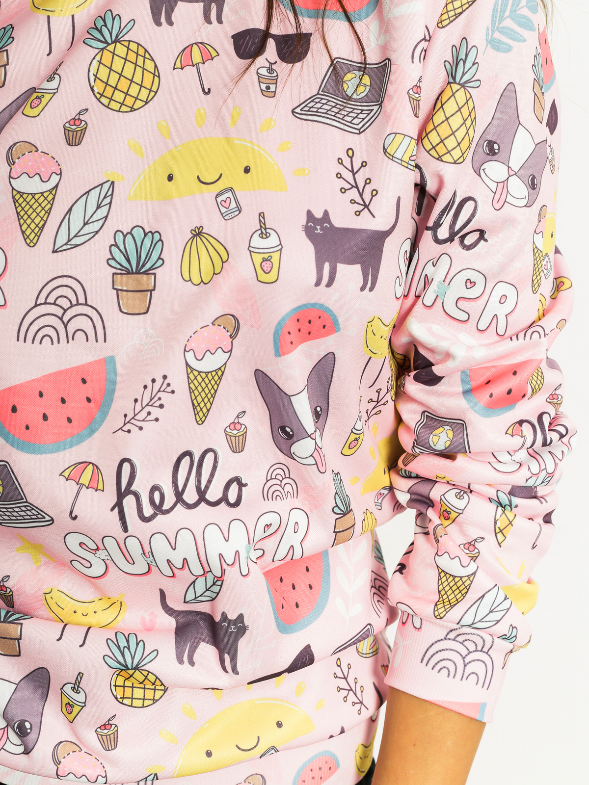 Mikina Mr. Gugu Sweet Summer Wmn (pink)