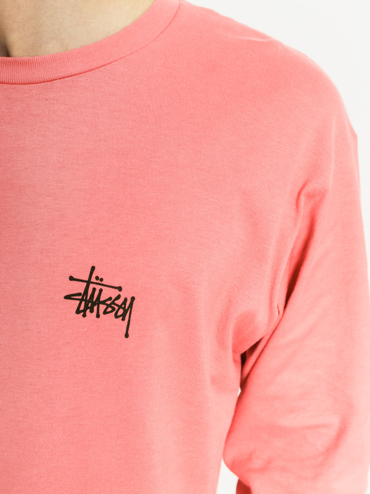 Triko Stussy Basic (dark pink)