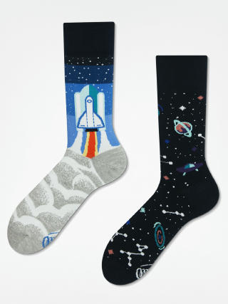 Ponožky Many Mornings Space Trip (grey/blue/black)