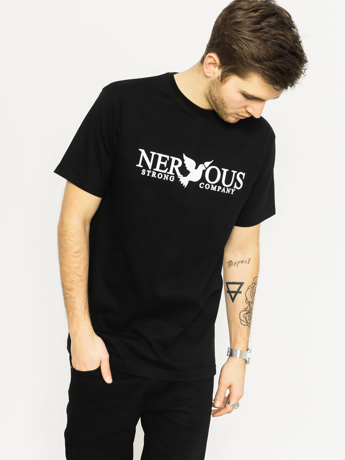 Tričko Nervous Classic (black)