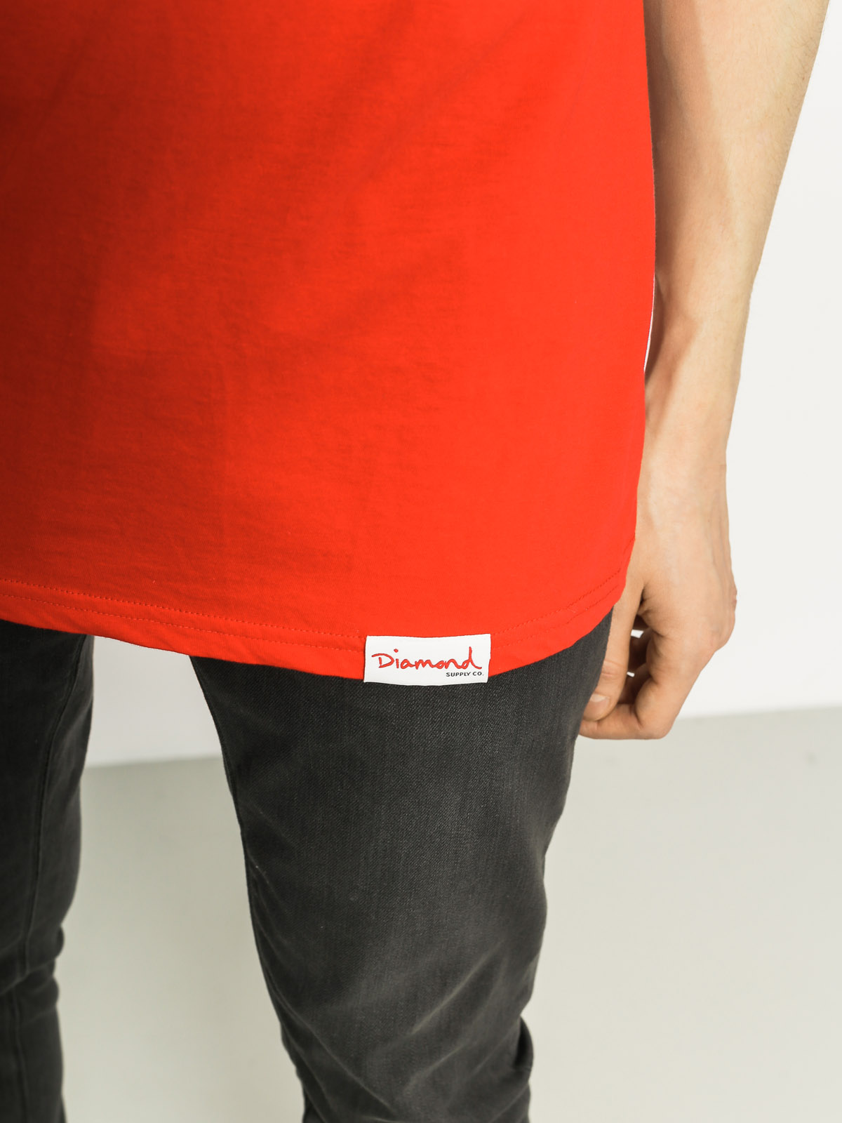 Tričko Diamond Supply Co. Bar Diamant (red)