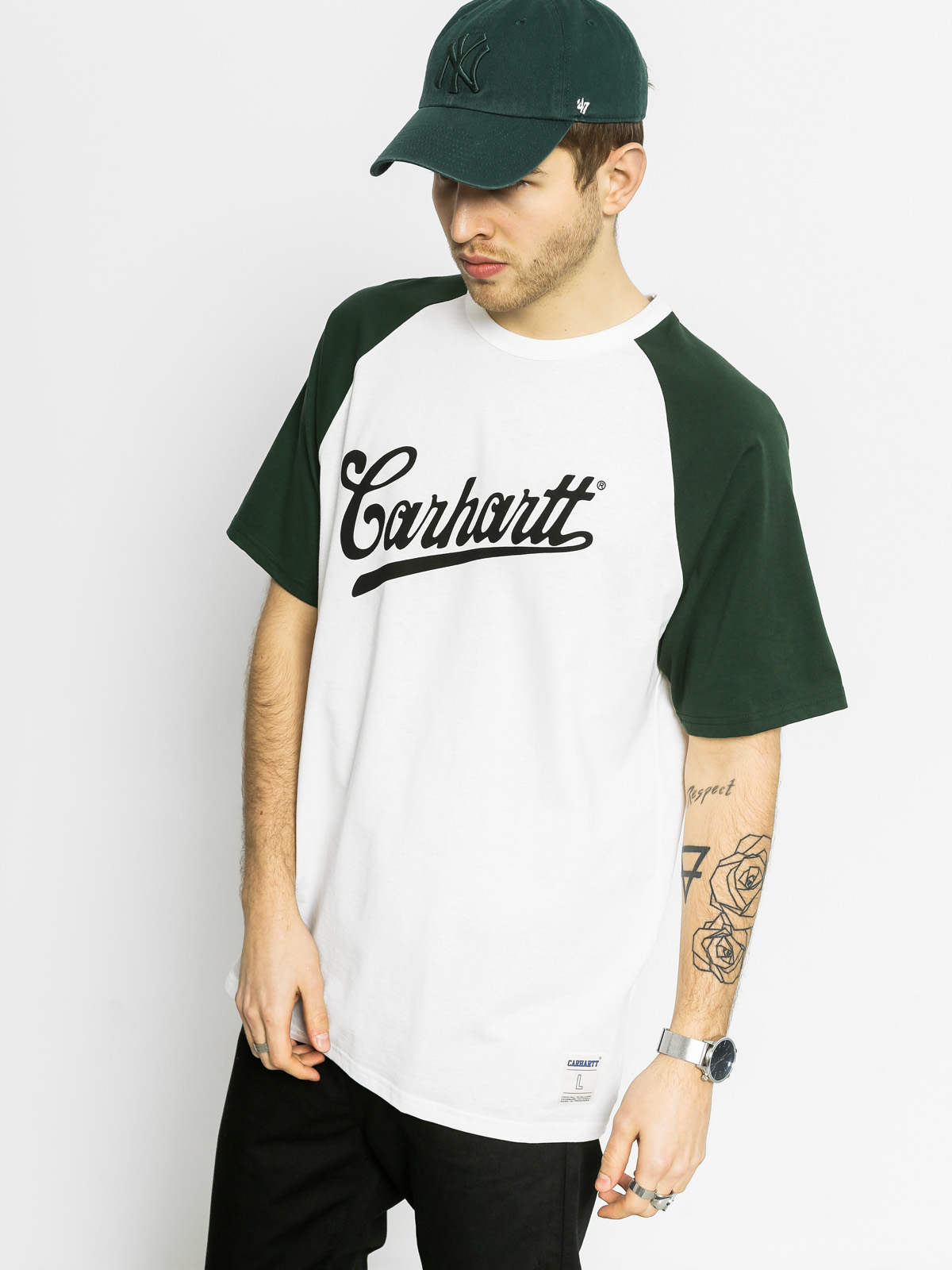 Tričko Carhartt Strike (white/flr)
