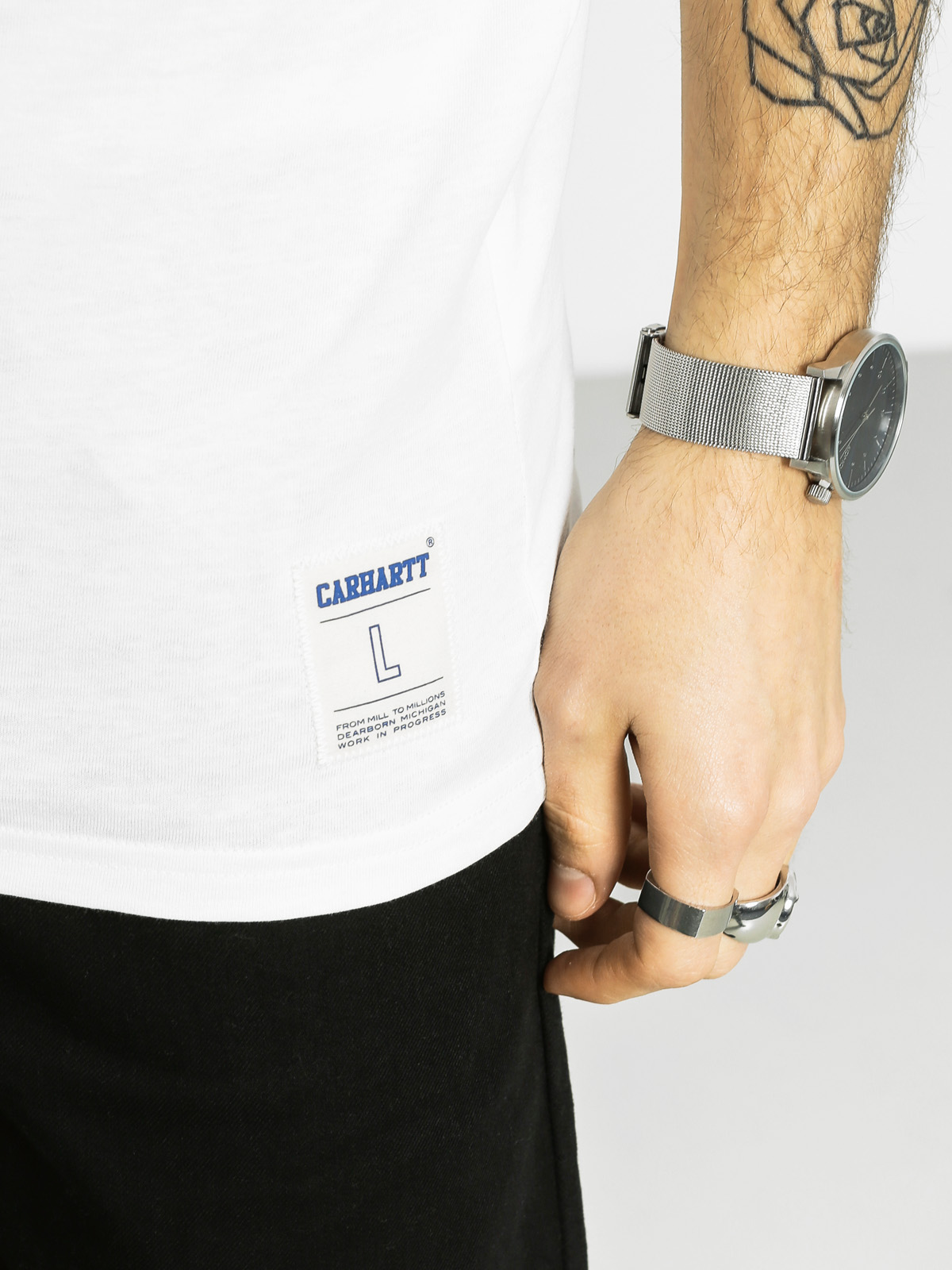 Tričko Carhartt Strike (white/flr)