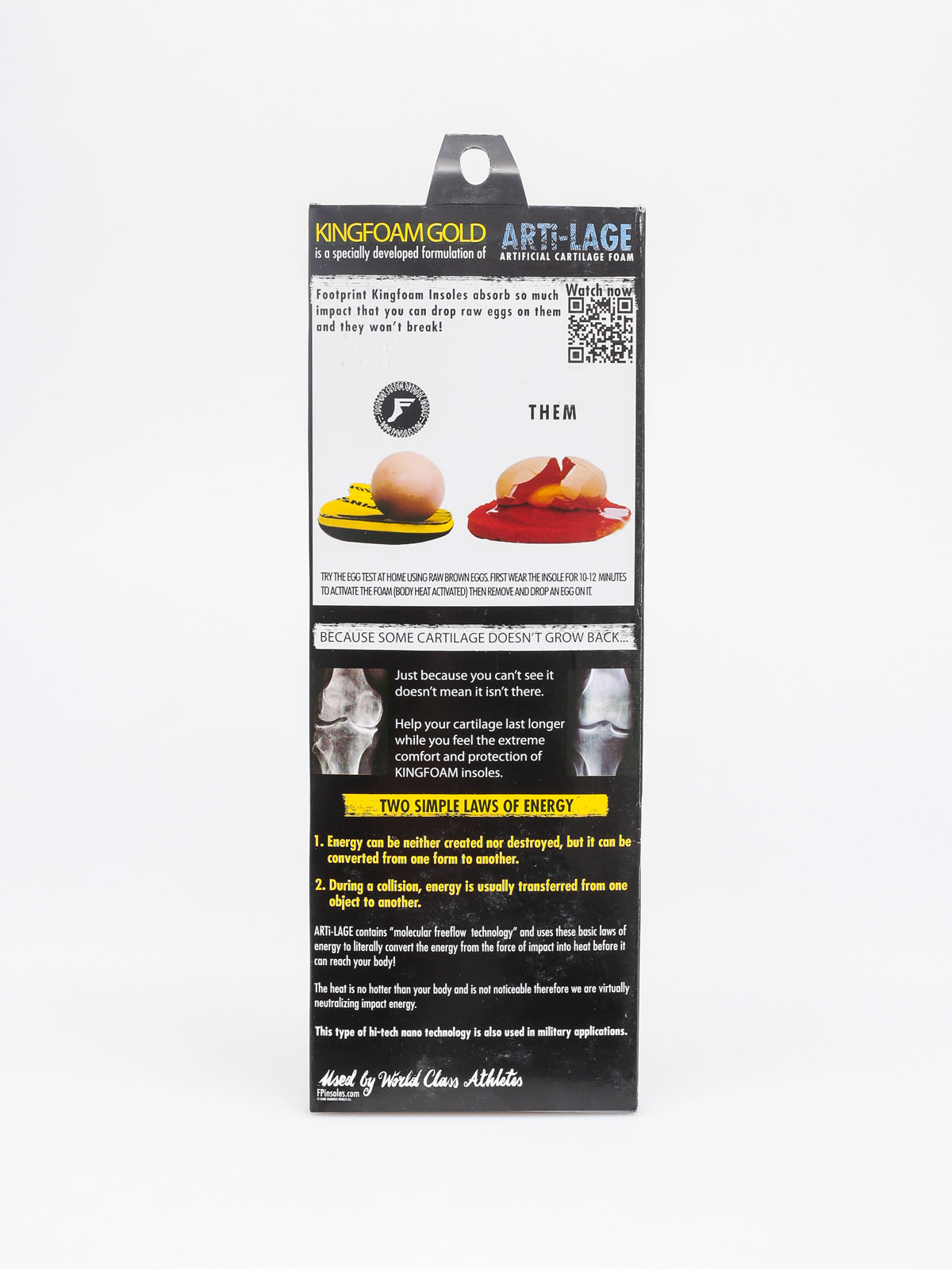 Vložky Footprint Flat Skeleton 