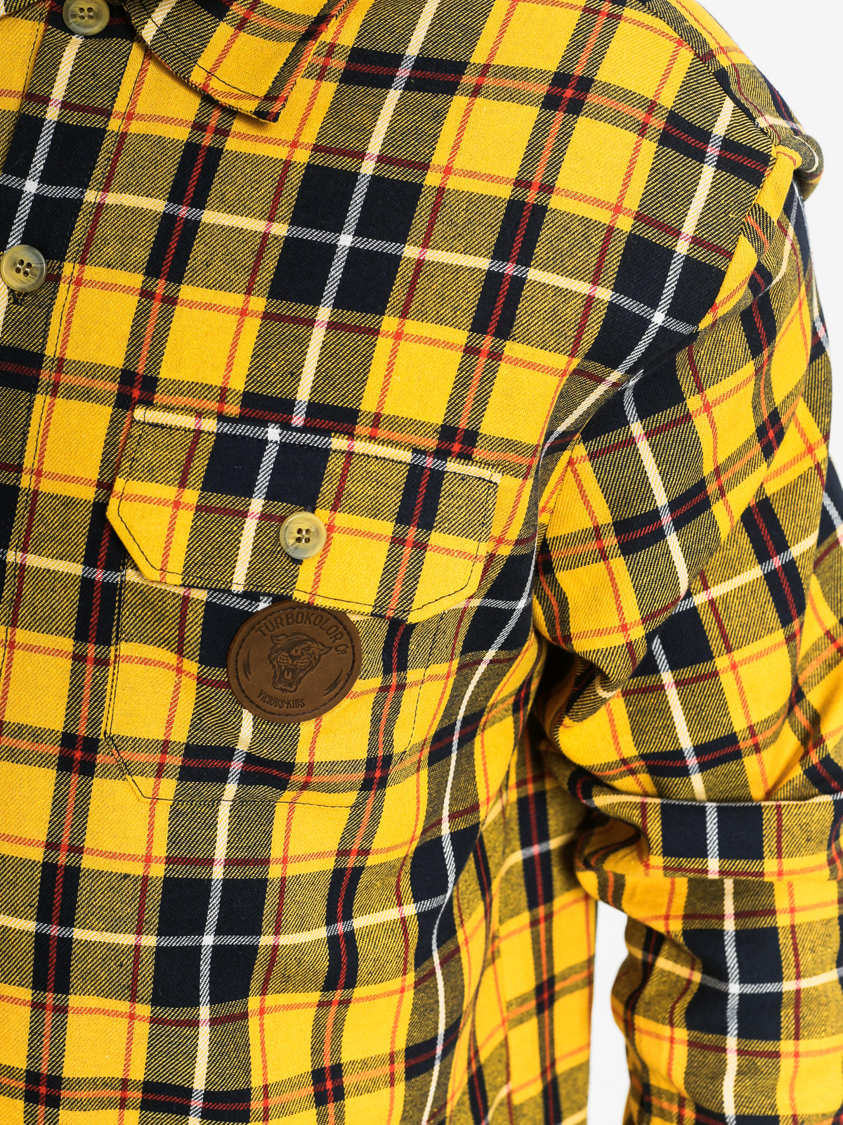 Košile Turbokolor Flannel 2 (scottish tartan yellow)