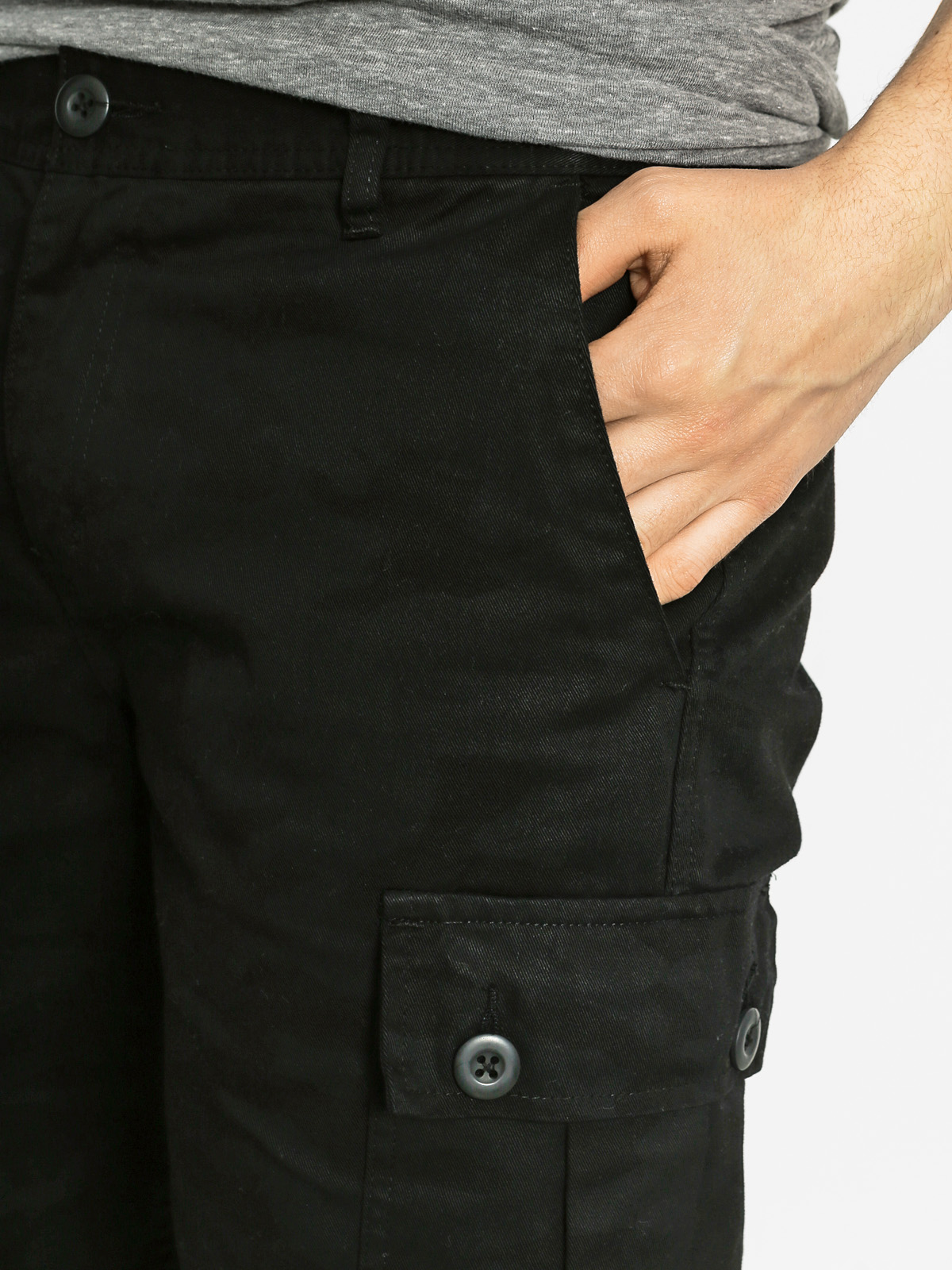 Kraťasy Kr3w Klassic Cargo (black camo)