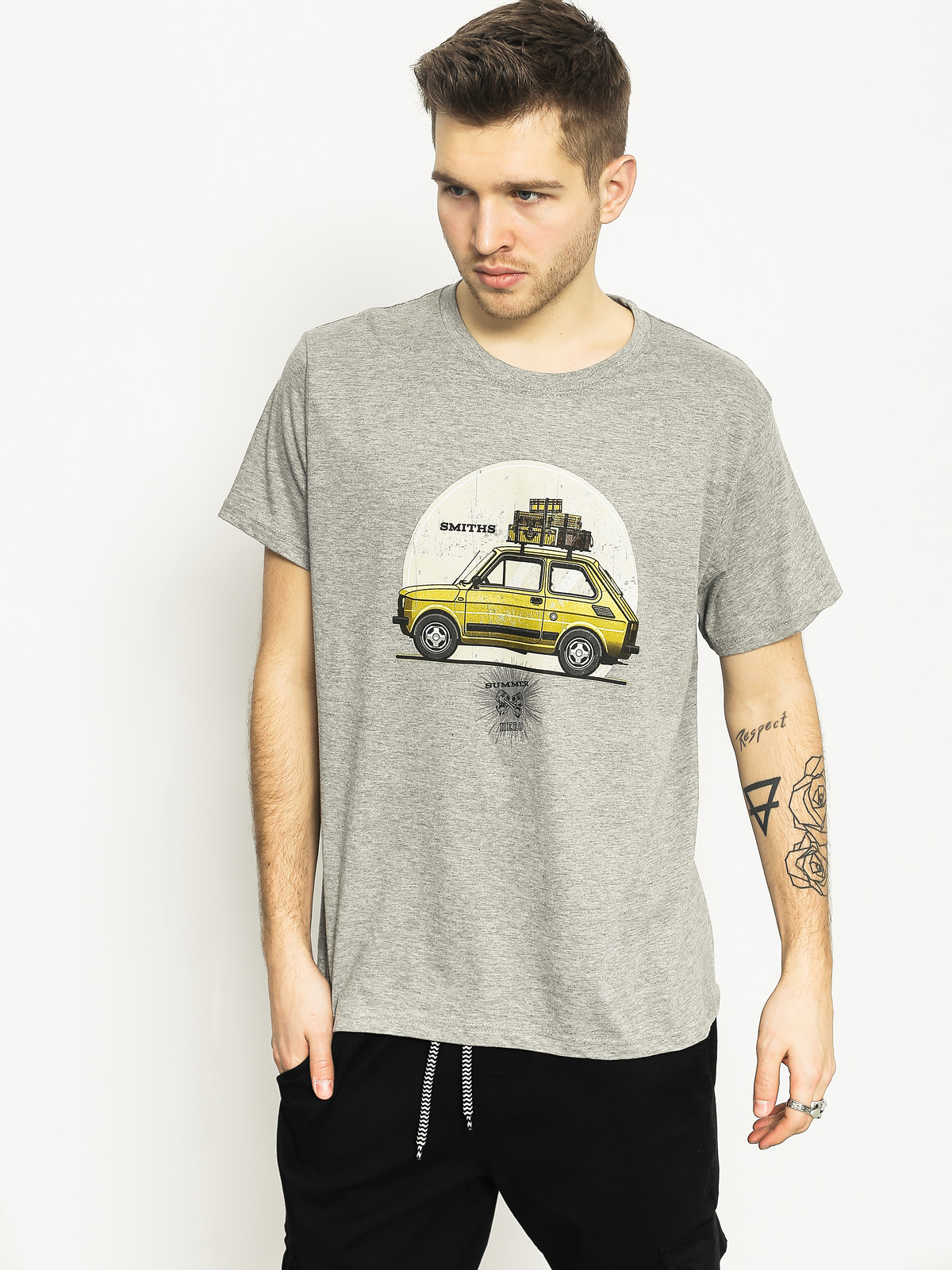Tričko Smith's Hero (grey)