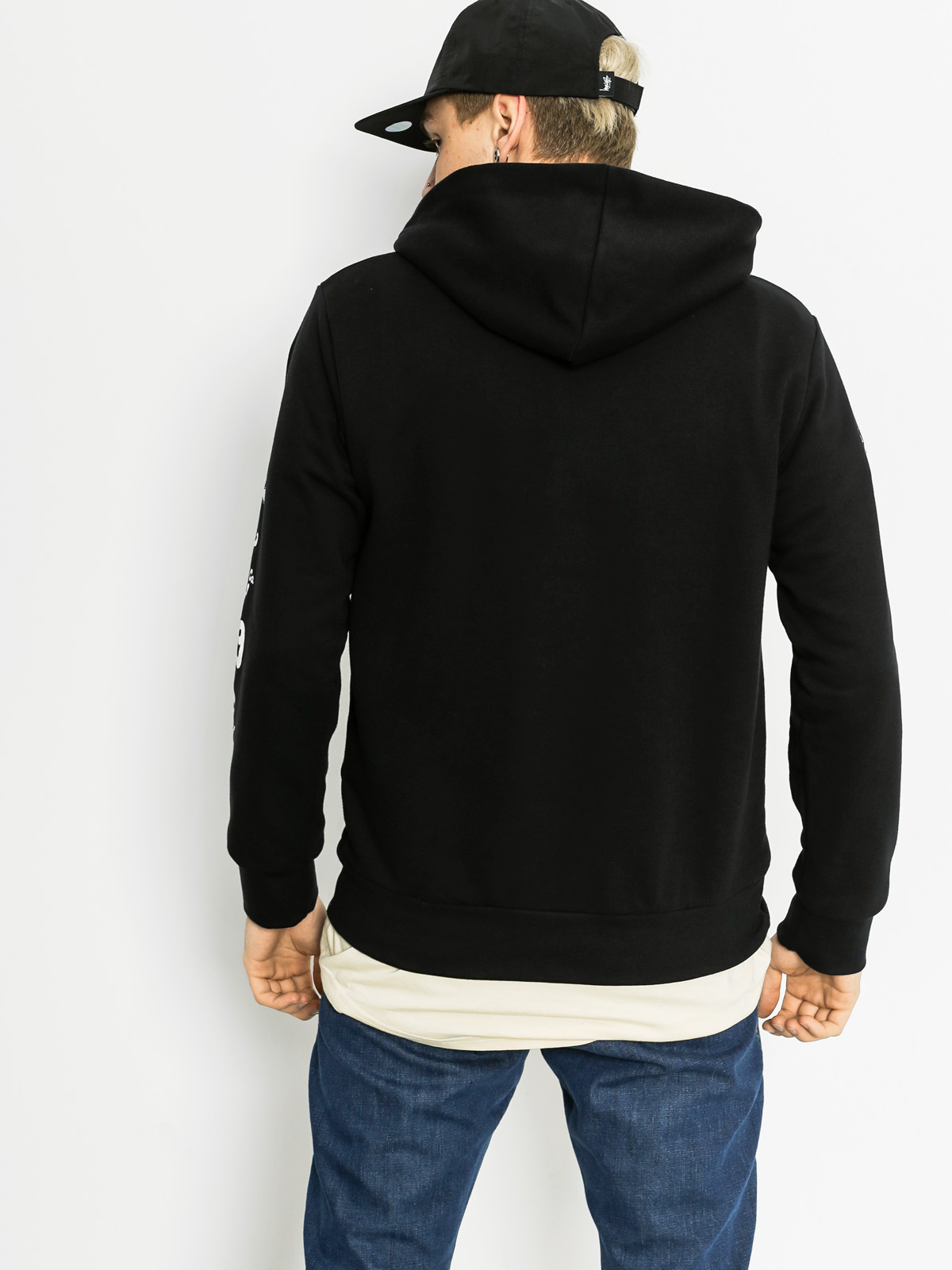 Mikina s kapucí Turbokolor Tk HD (black)