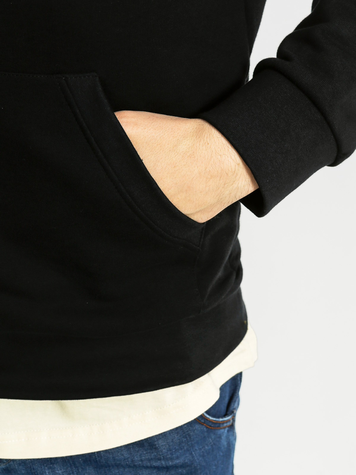 Mikina s kapucí Turbokolor Tk HD (black)