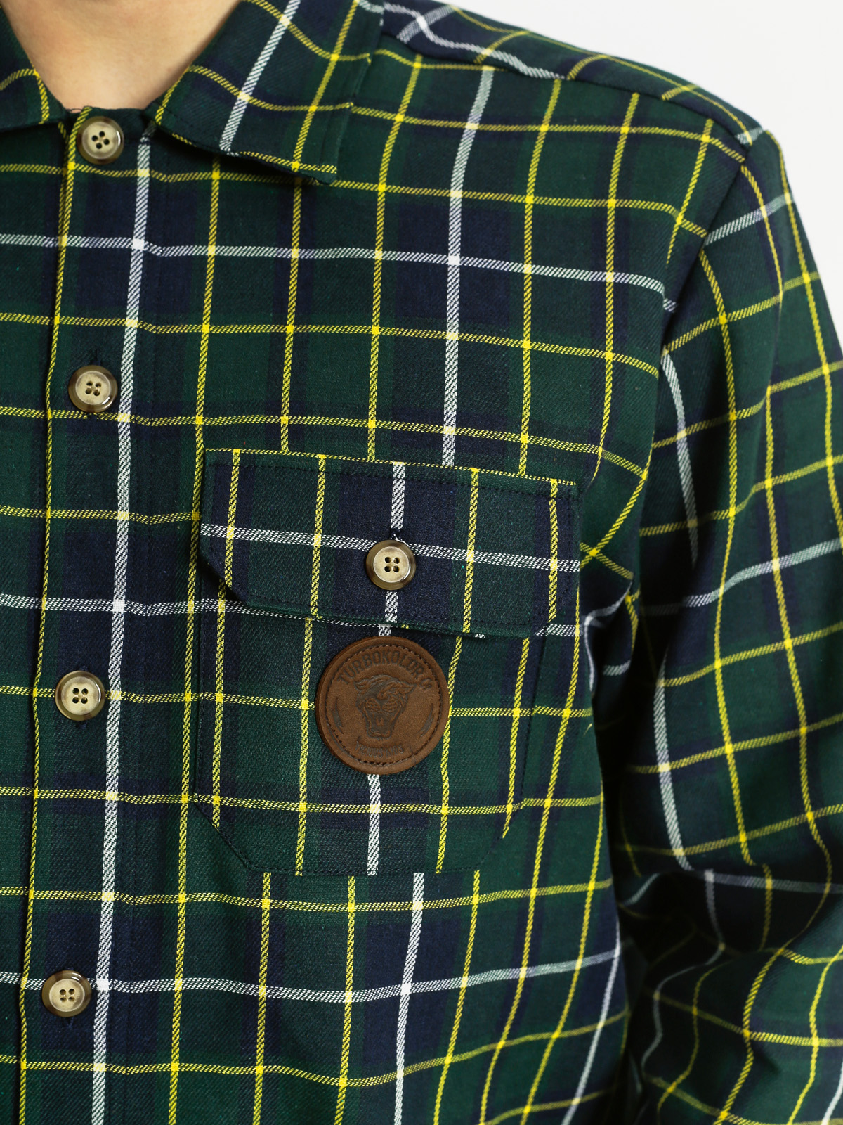 Košile Turbokolor 312 Flannel Earth (scottish tartan)