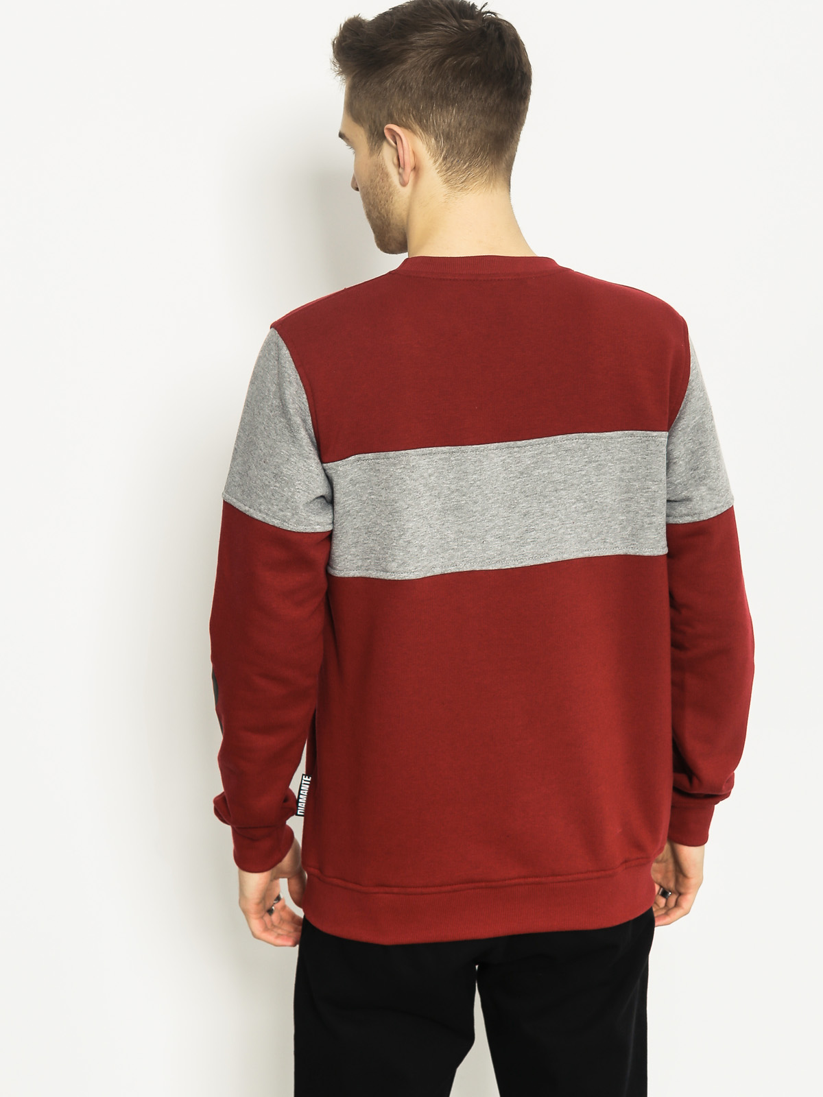 Mikina Diamante Wear Block (burgund)