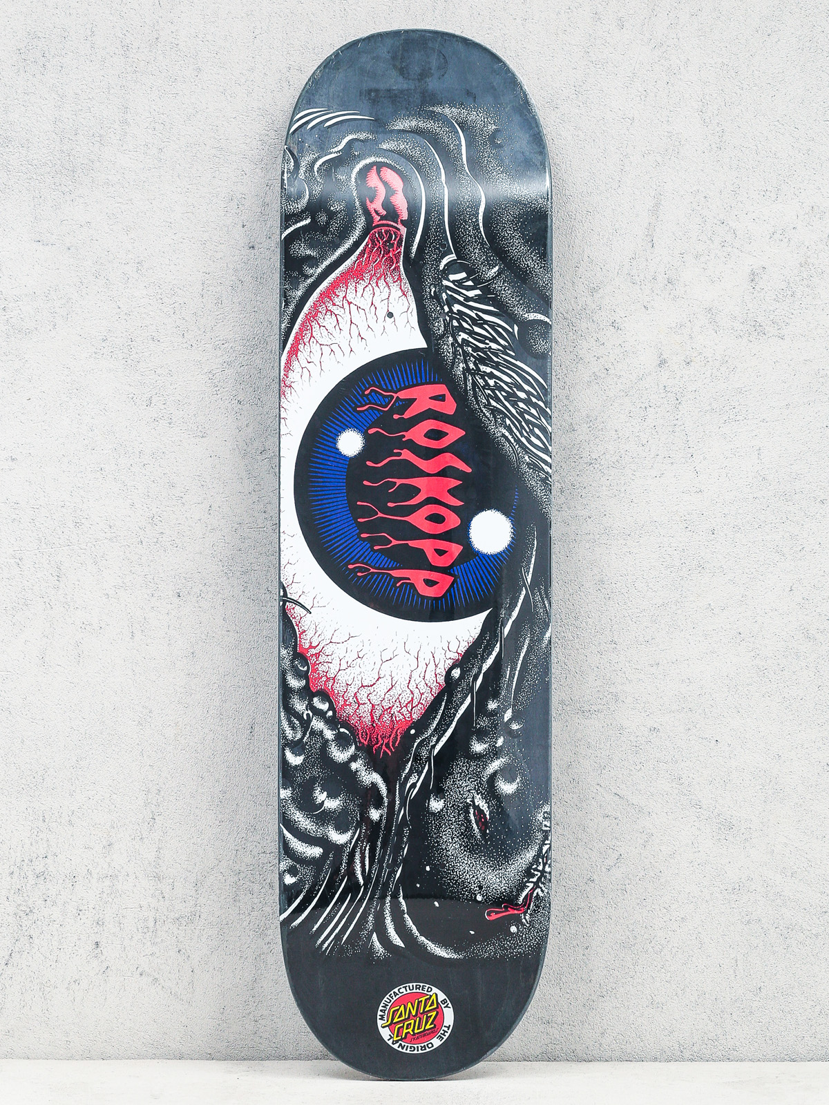 Deska Santa Cruz Rob Eye Pop (black/red)