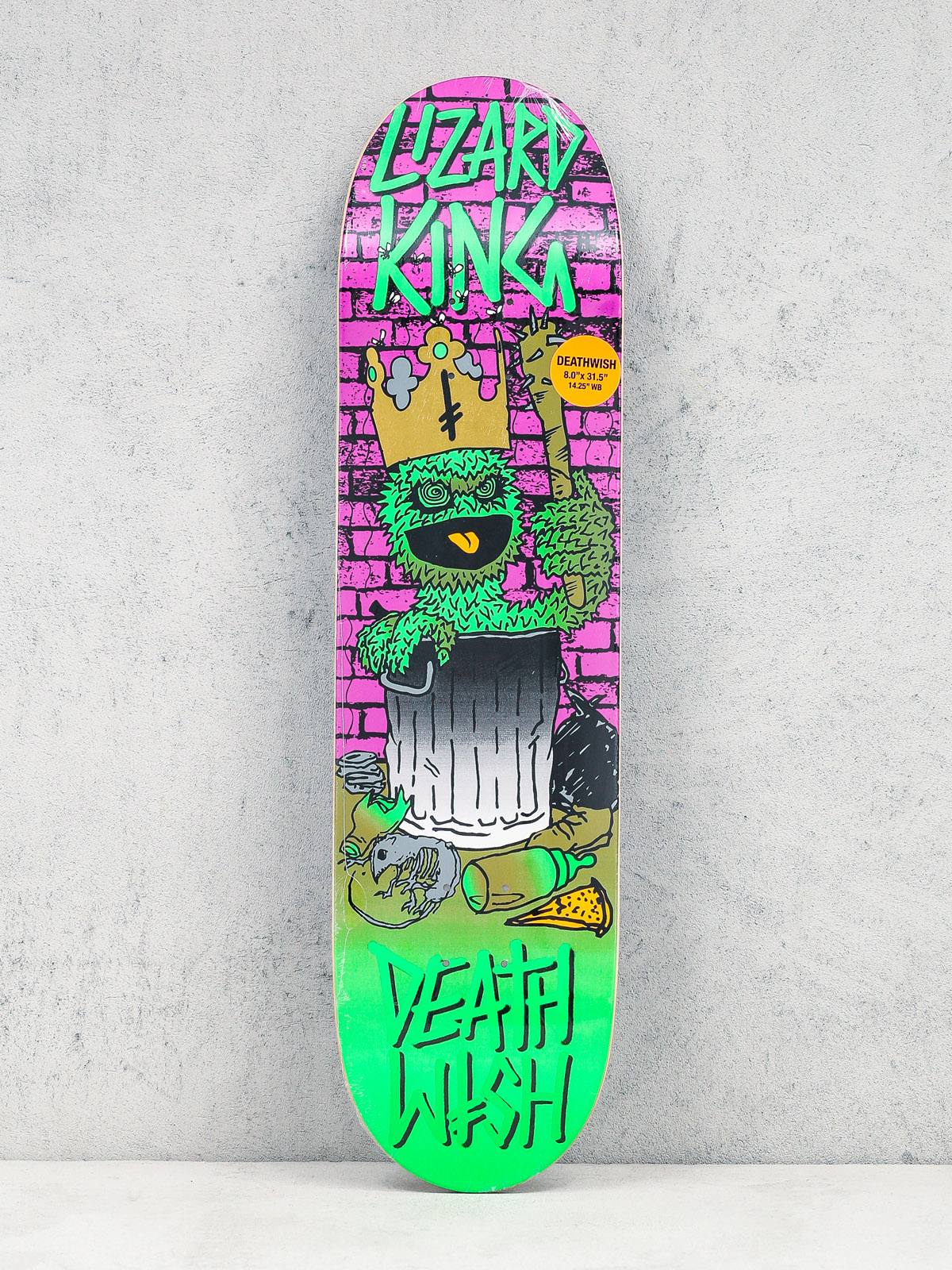 Deska Deathwish Lk Death Toons Reissue (green/violet)