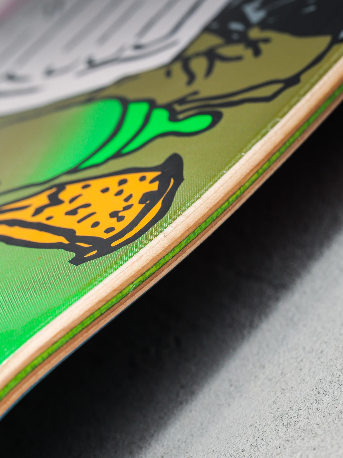 Deska Deathwish Lk Death Toons Reissue (green/violet)