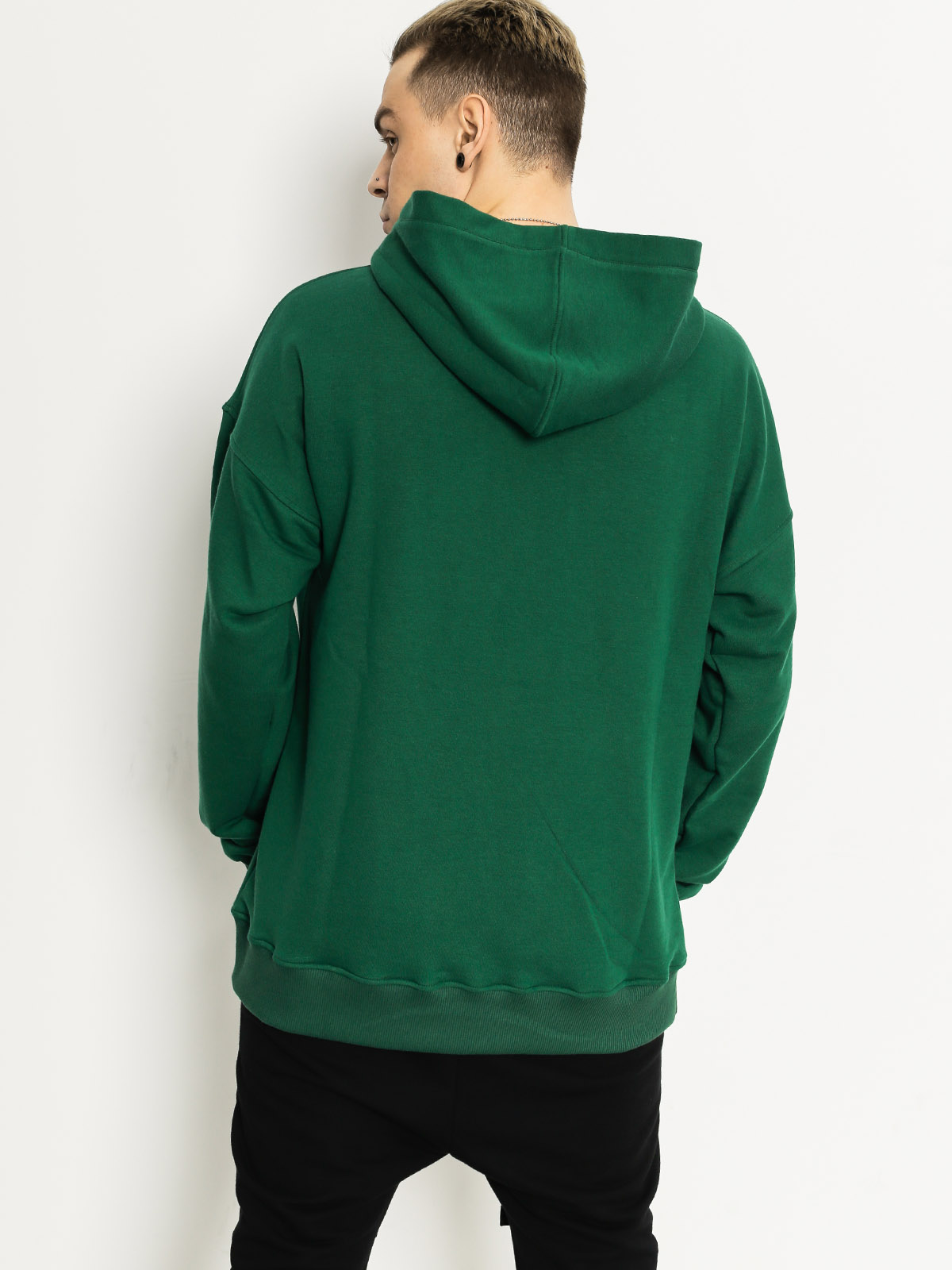 Mikina s kapucí The Hive Hive HD (bottle green)