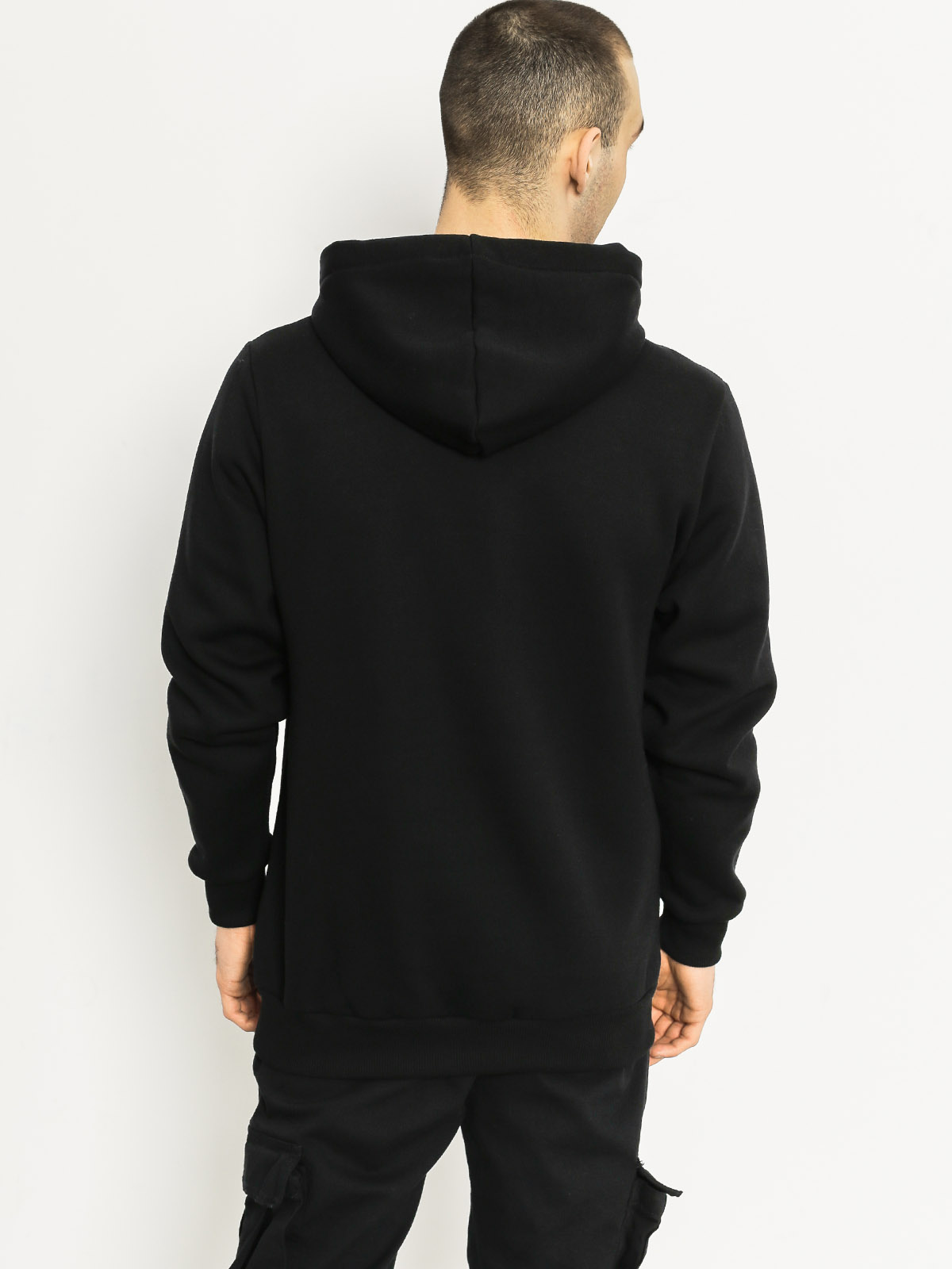 Mikina s kapucí El Polako Logson HD (black)