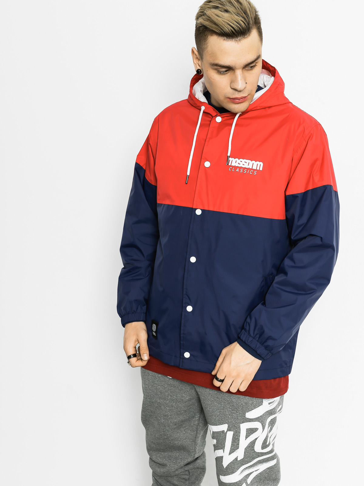 Bunda MassDnm Sprint (red/navy)