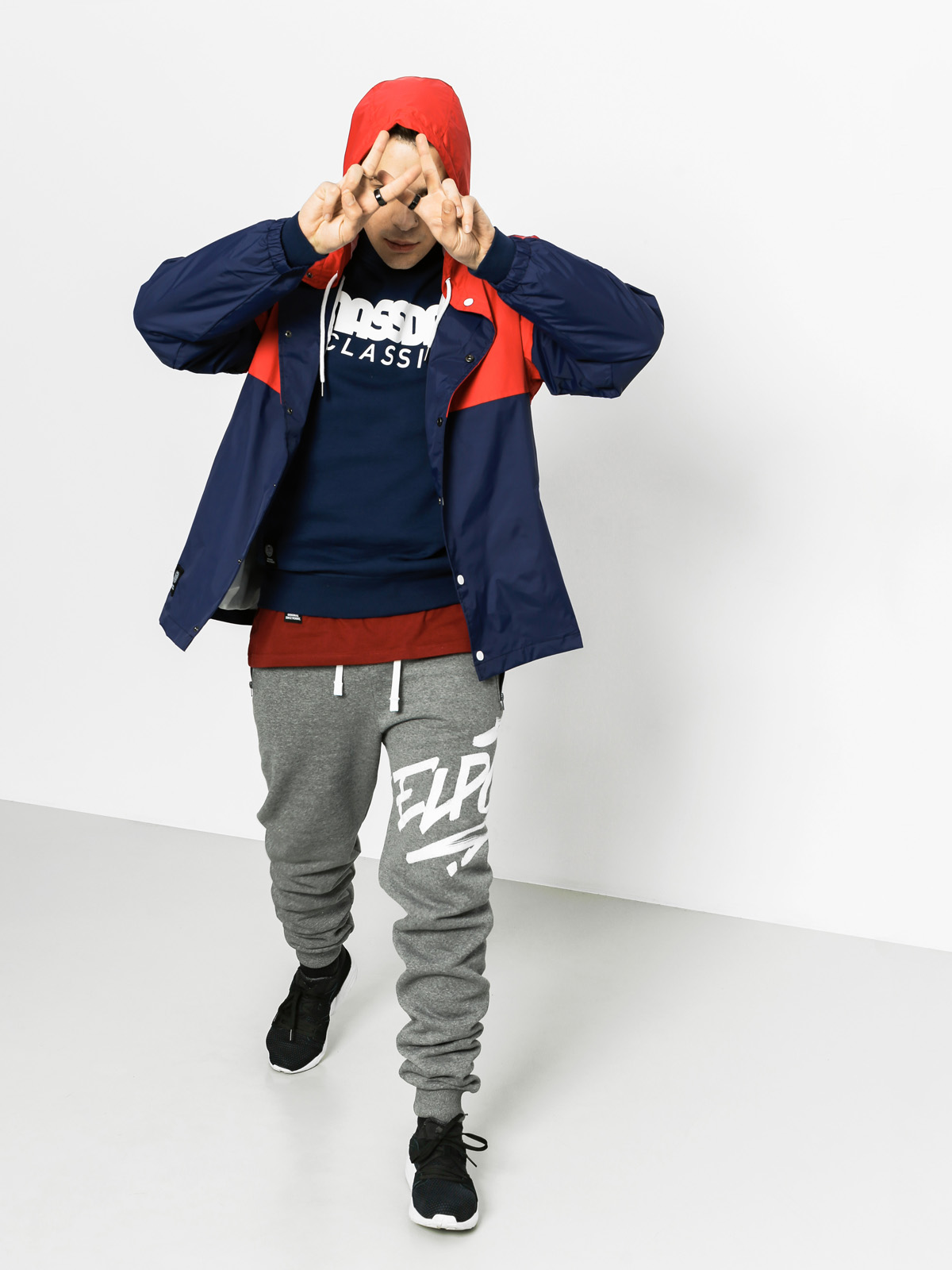 Bunda MassDnm Sprint (red/navy)