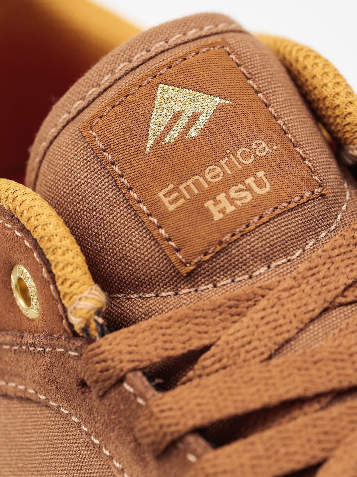 Boty Emerica The Hsu Low Vulc (brown/gum)
