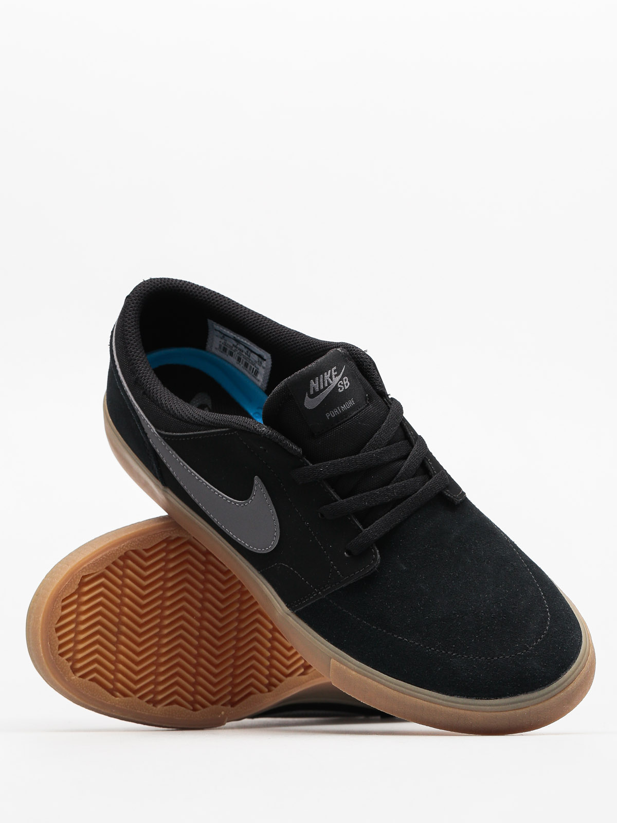 nike sb portmore ii black