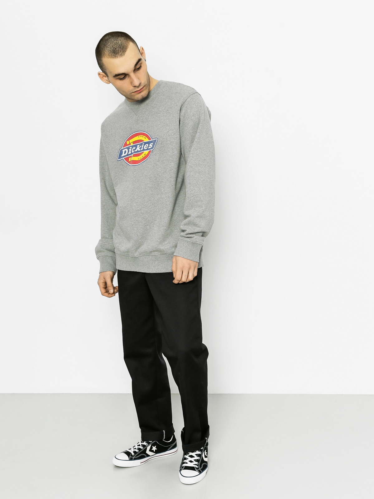 Mikina Dickies Hs Sweat (grey melange)